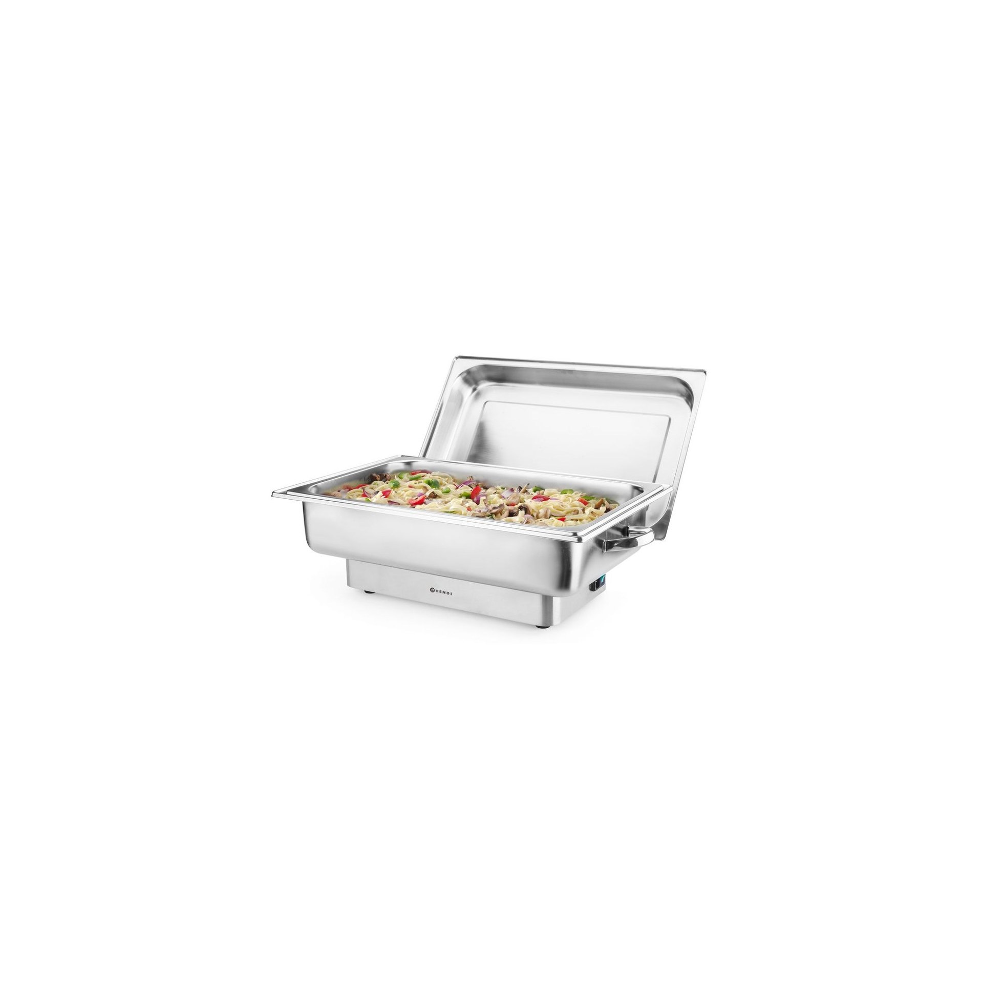 Chafing dish elektrisch Pollina, Profi Line, 9L, Silber, 230V/900W, 587x440x(H)273mm Chafing dish elektrisch Pollina, Profi Line, 9L, Silber, 230V/900W, 587x440x(H)273mm