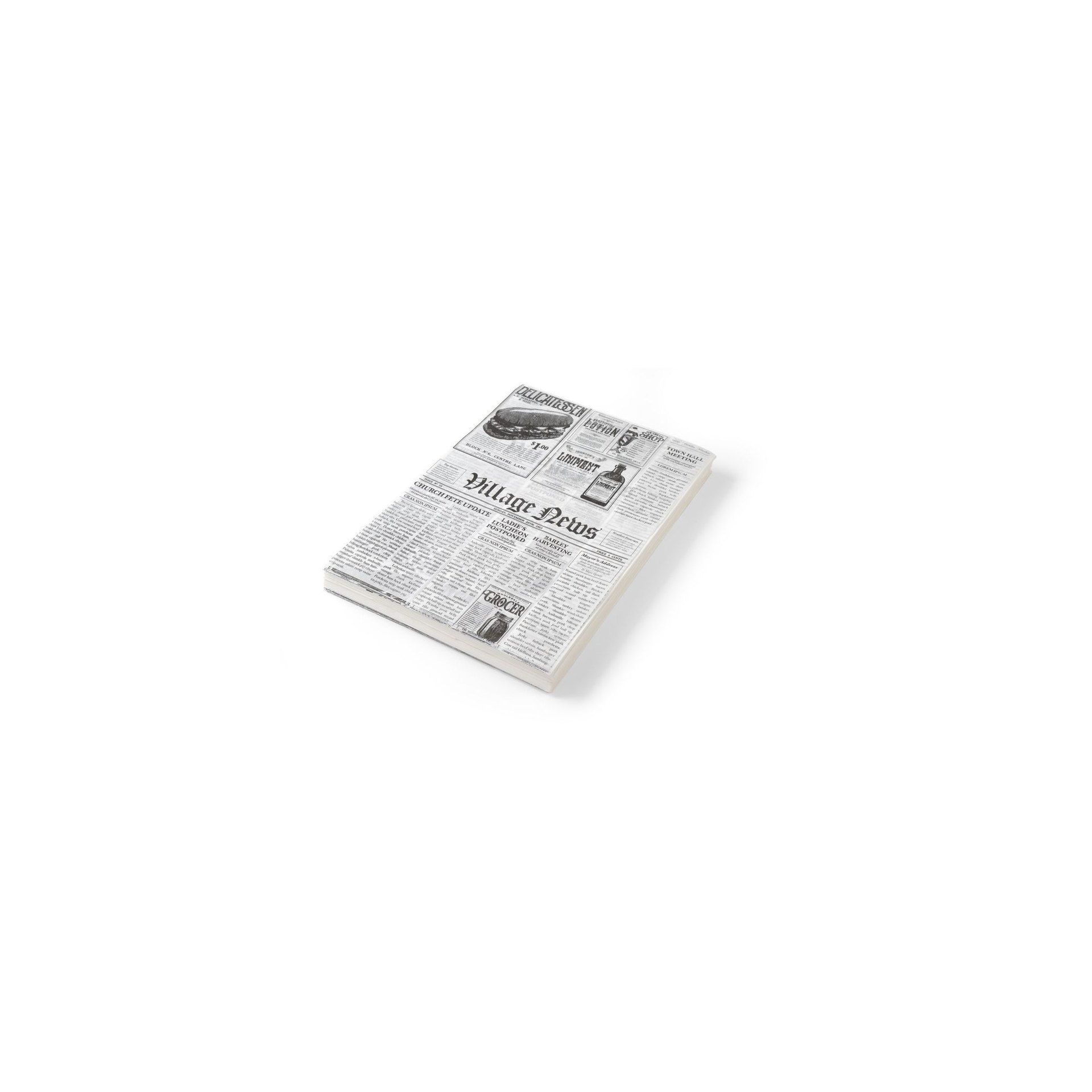 Einschlagpapier Zeitungsdruck 250x350mm Einschlagpapier Zeitungsdruck 250x350mm