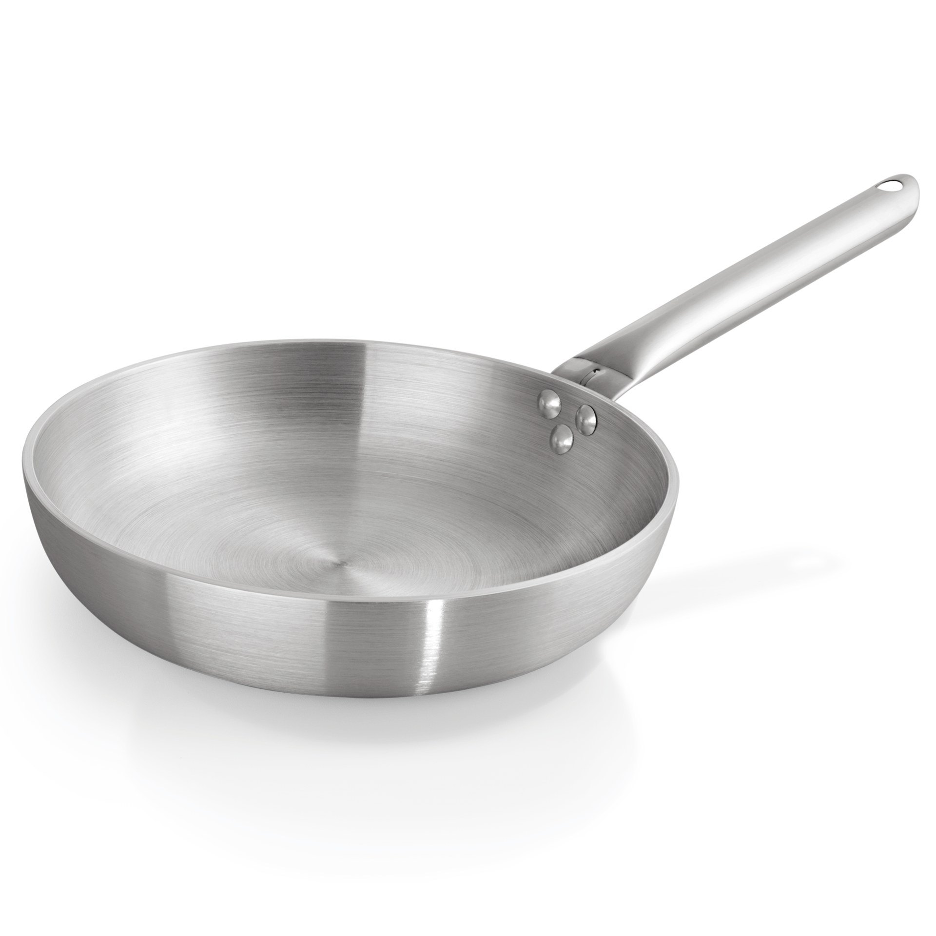 Pfanne, Ø 24 cm, Aluminium, Edelstahl Pfanne, Ø 28 cm, Aluminium, Edelstahl