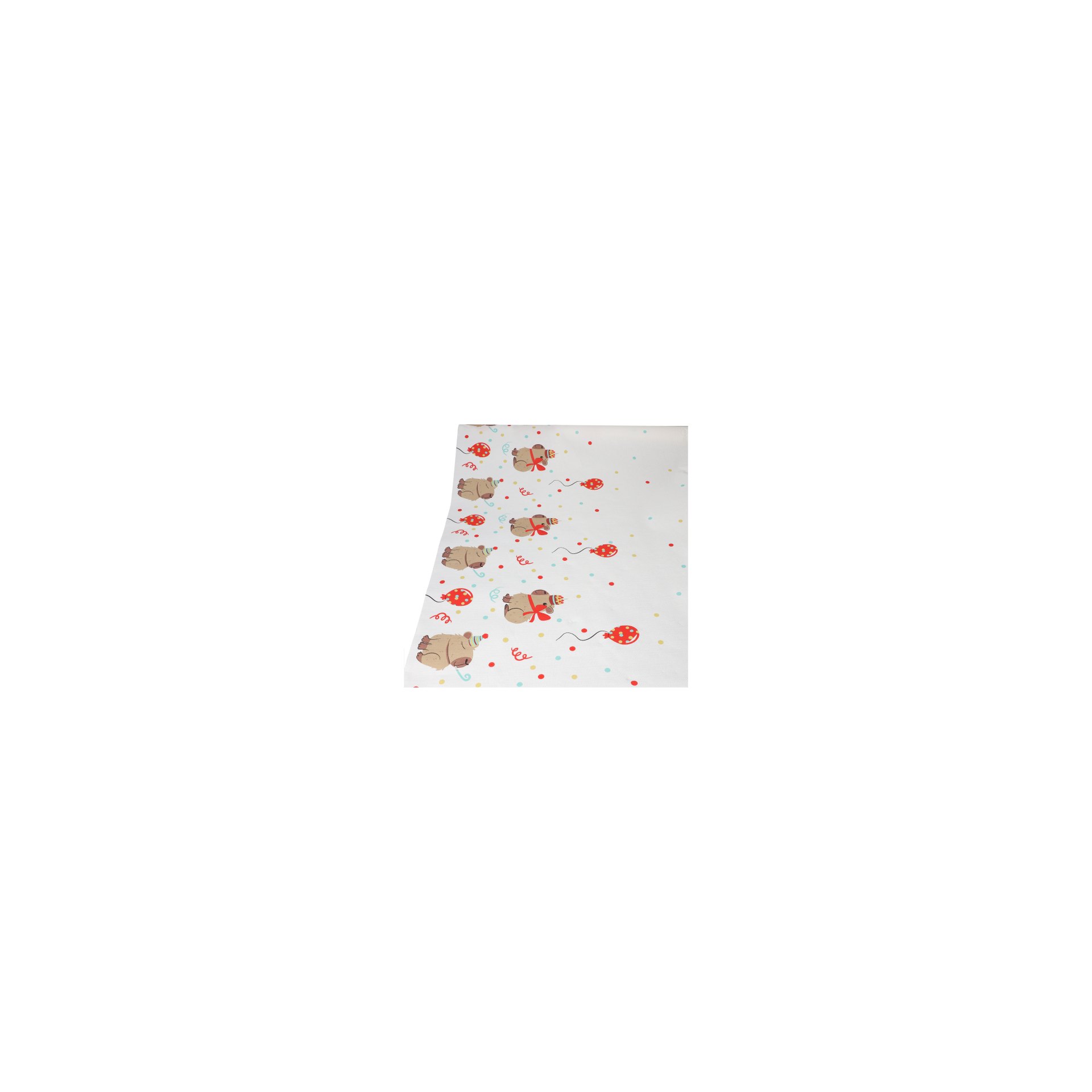 Tischdecke, Papier 5 m x 1,2 m "Capy Party"