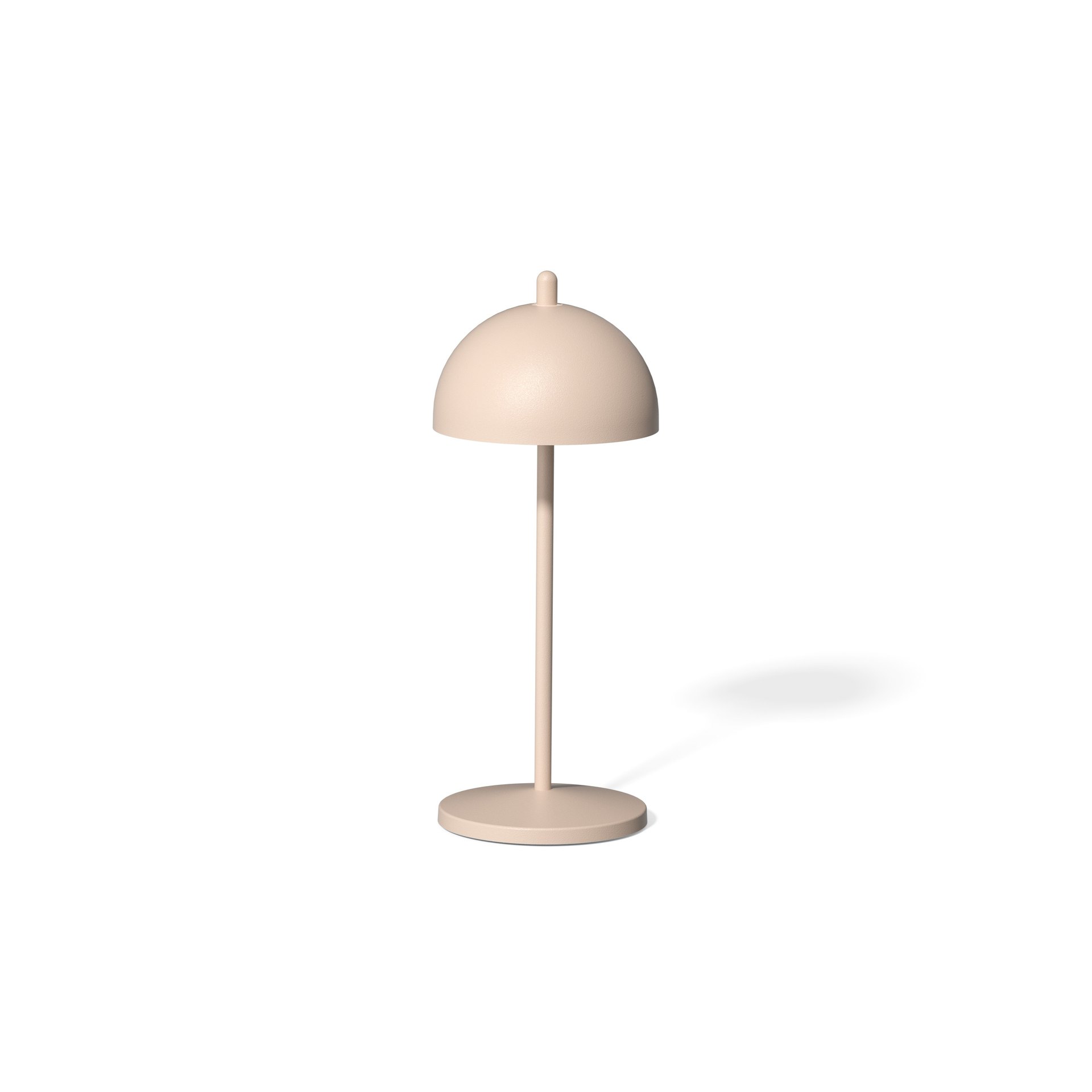 LED Tischleuchte YUYU ALICE, Höhe 19,8 cm, Ø 8 cm, sand matt