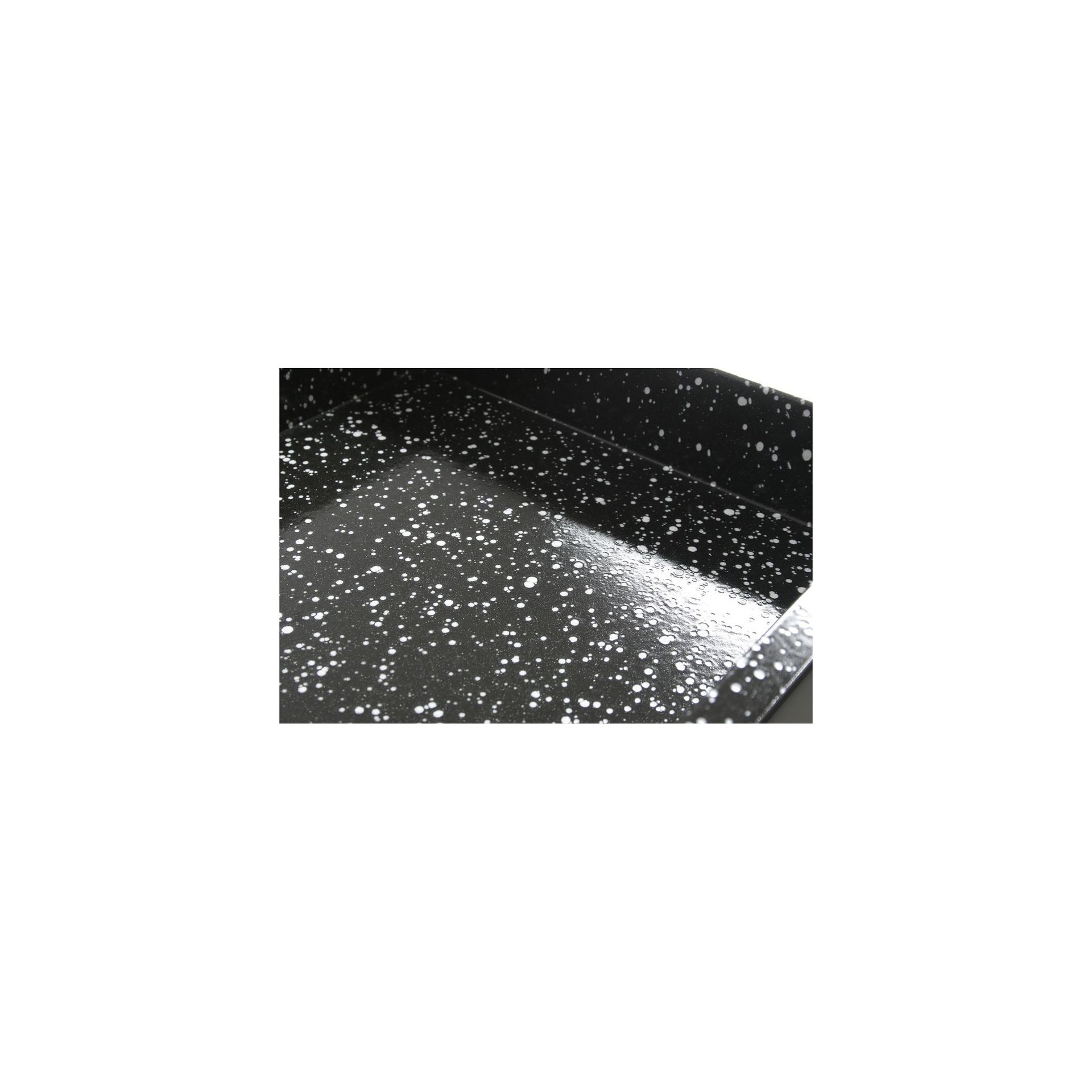 Gastronorm-Behälter, emailliert, GN 2/1, Schwarz, 530x650x(H)20mm Gastronorm-Behälter, emailliert, GN 2/1, Schwarz, 530x650x(H)20mm