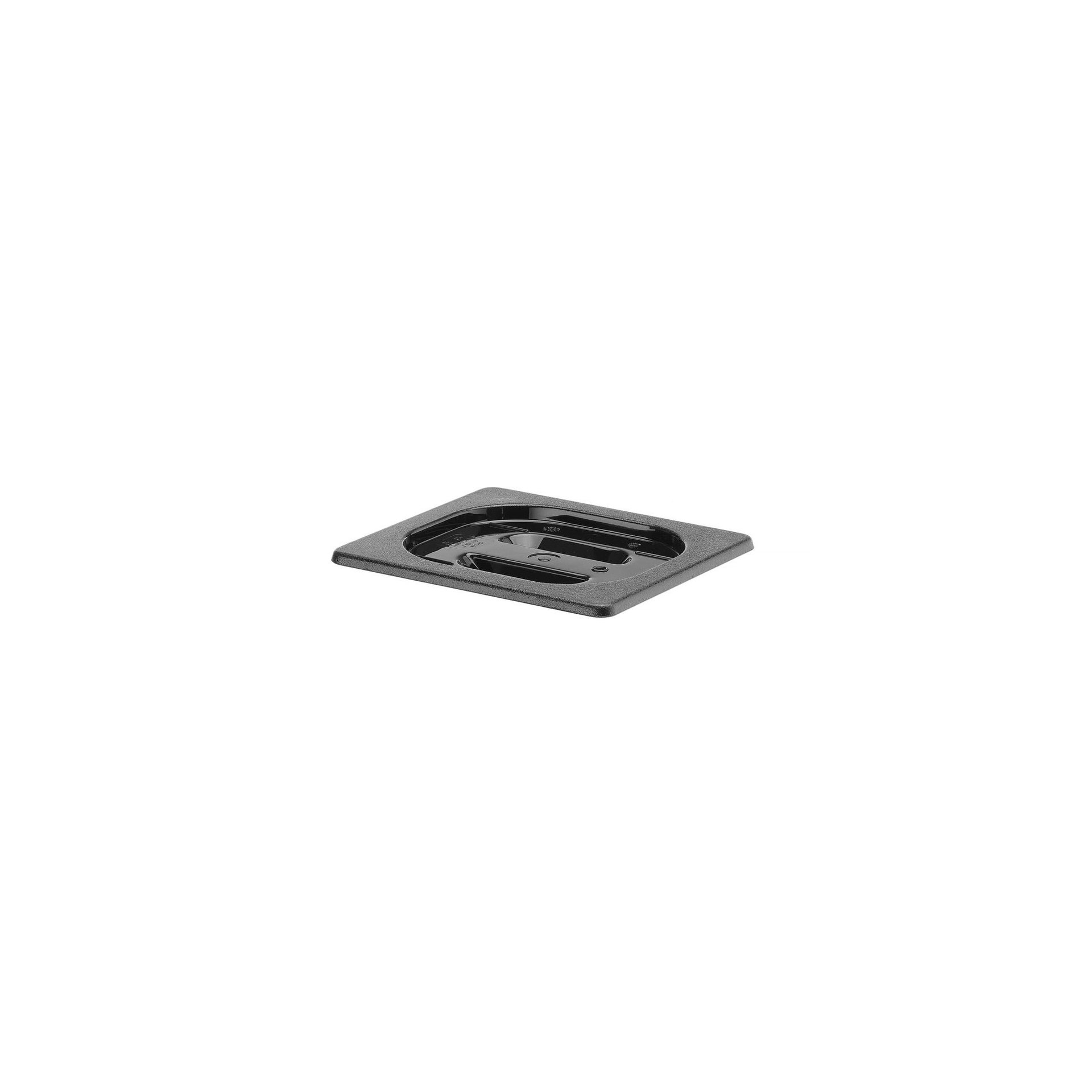 Gastronorm-Deckel, GN 1/6, Schwarz, 176x162mm