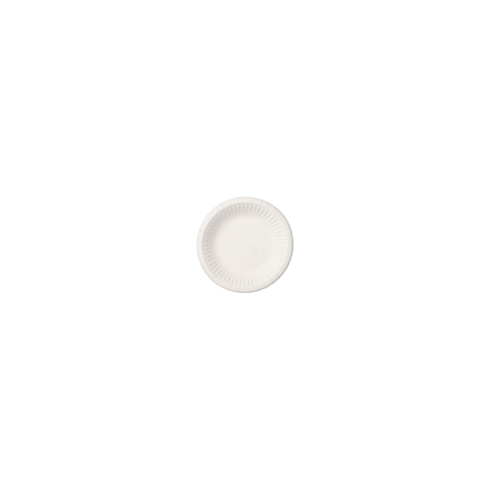 Schalen, Pappe "pure" rund Ø 19 cm · 3 cm weiss
