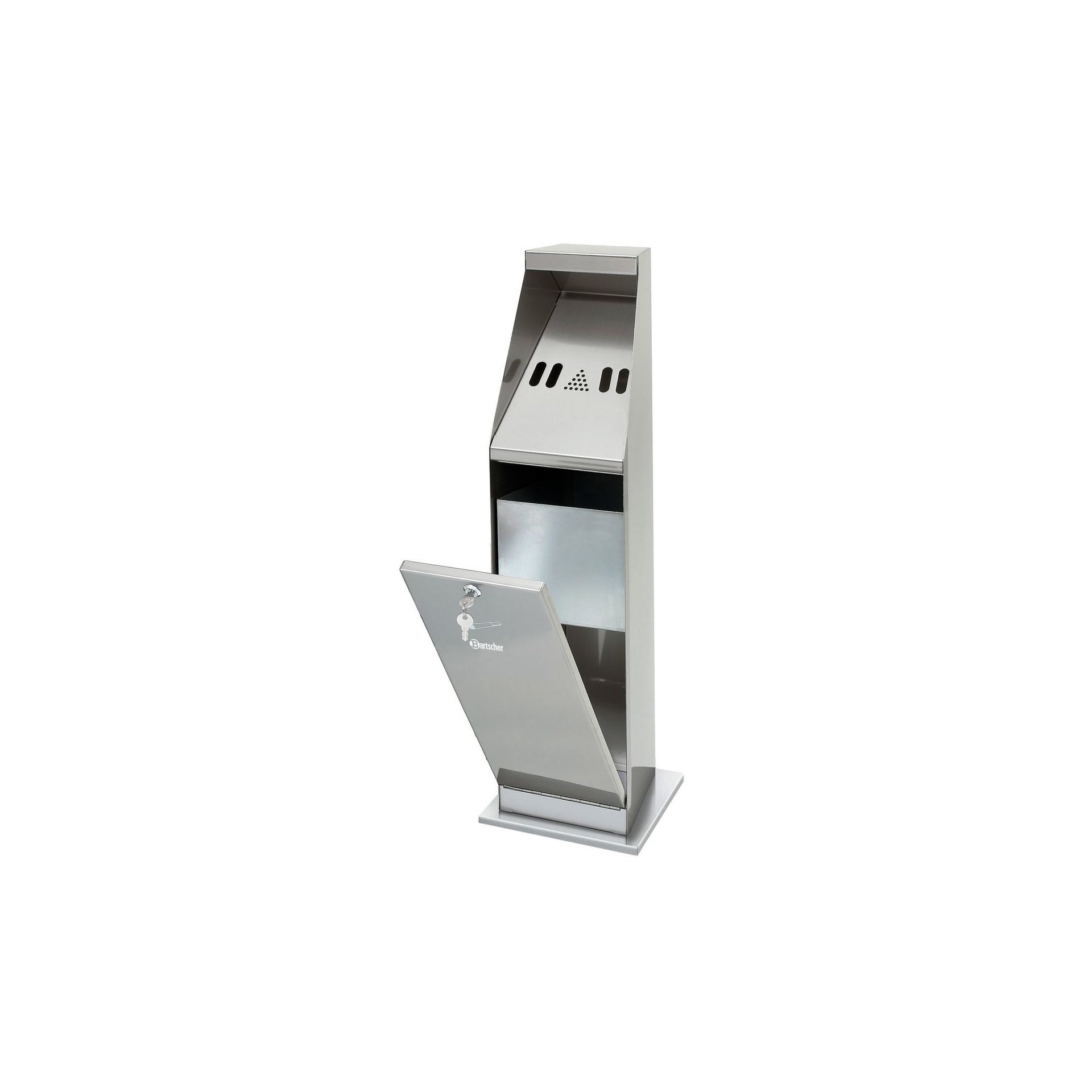 Standascher, silber