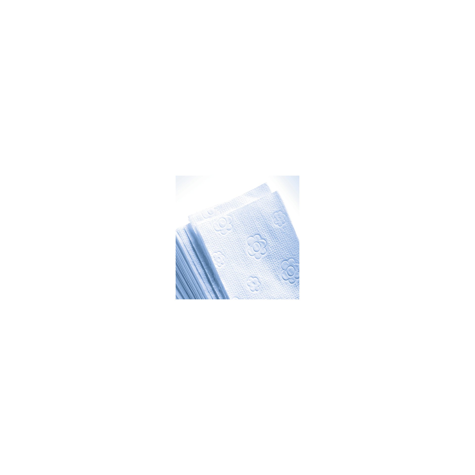 Blatt Handtuchpapier V-Falz 23 cm x 25 cm hochweiss "Comfort" 2-lagig (20x160)