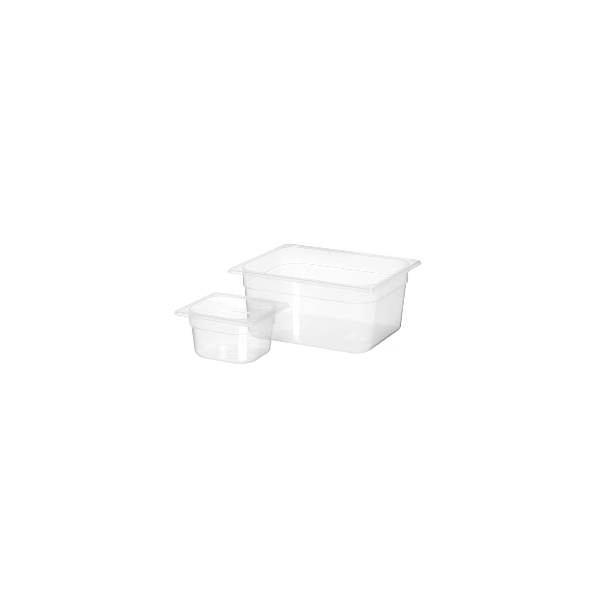 Gastronorm-Behälter 1/6, Profi Line, GN 1/6, 1,6L, Transparent, 176x162x(H)100mm