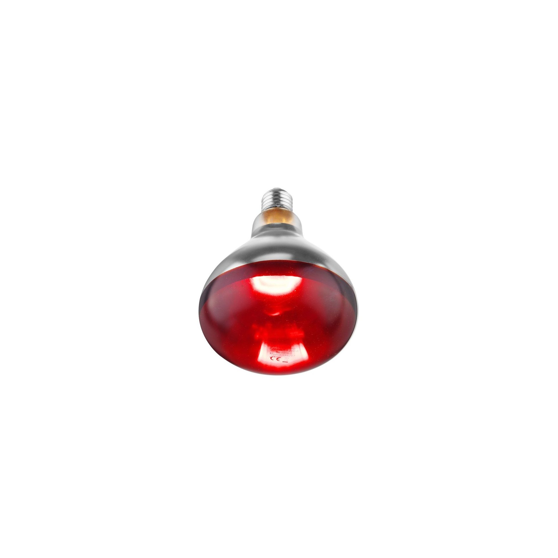 Infrarot-Glühlampe, Rot, 230V/250W, ⌀125x(H)170mm Infrarot-Glühlampe, Rot, 230V/250W, ⌀125x(H)170mm