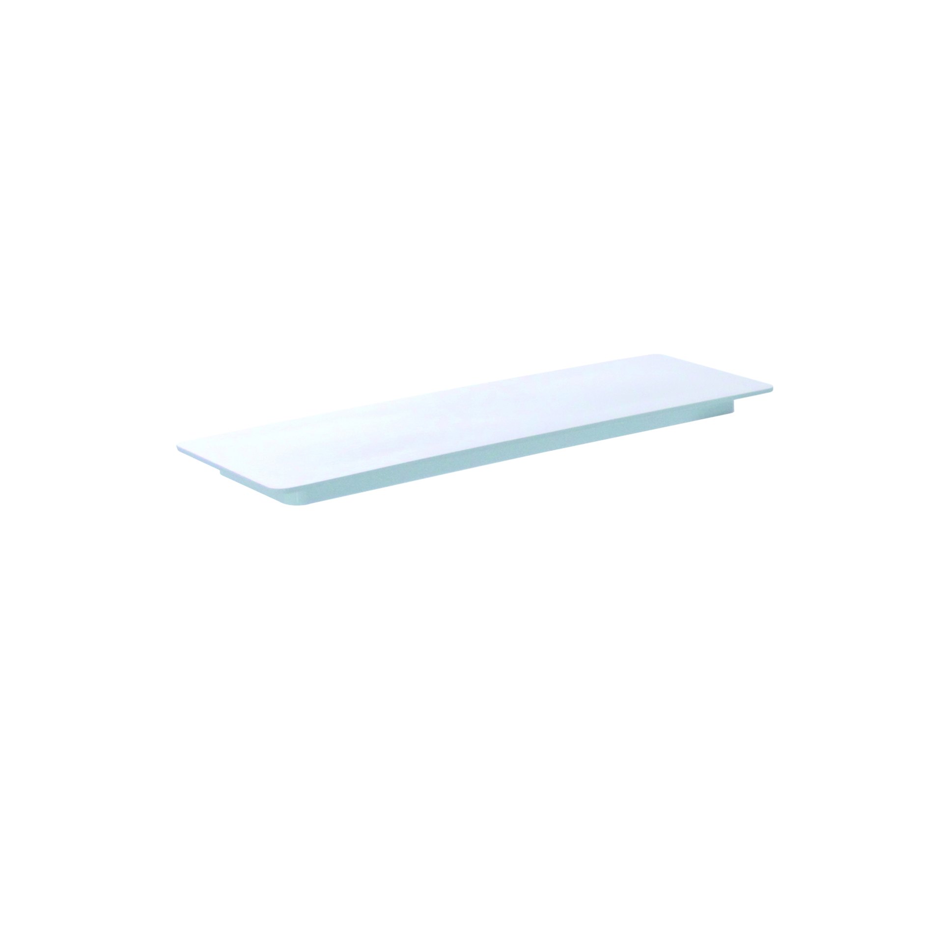 Königskuchenplatte 400 x 150 x 20 mm weiß