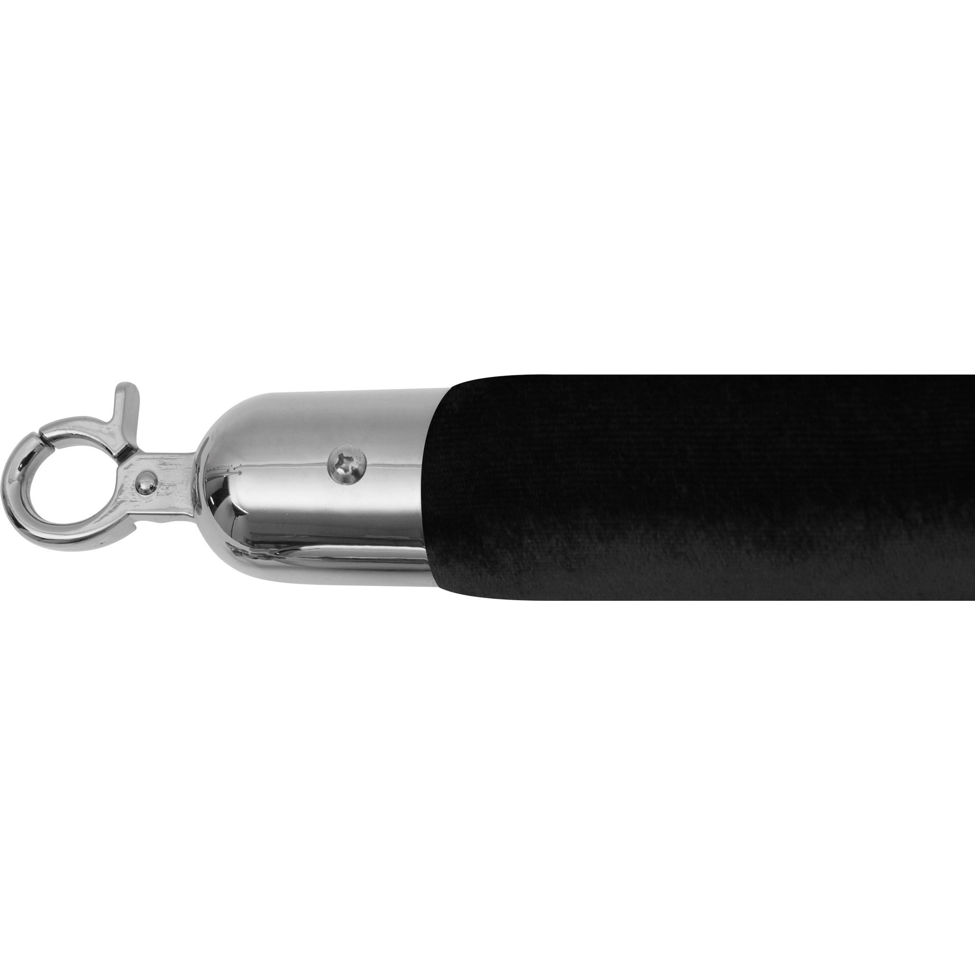 Kordel für Absperrpfosten schwarz / silber Modell AF 220 Kordel für Absperrpfosten schwarz / silber Modell AF 220