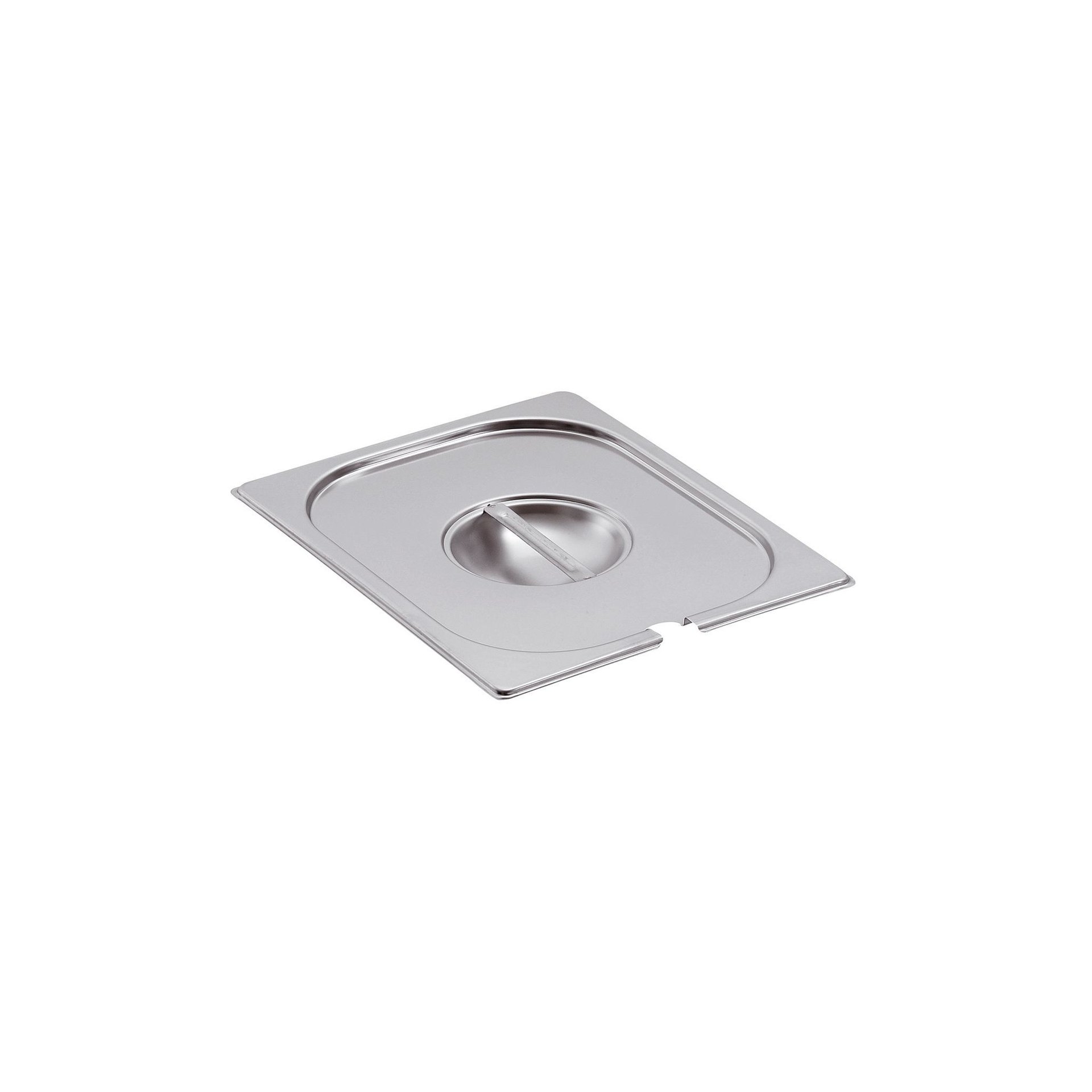 Deckel 1/2GN, mit Löffelaussparung Deckel 1/2GN, mit Löffelaussparung