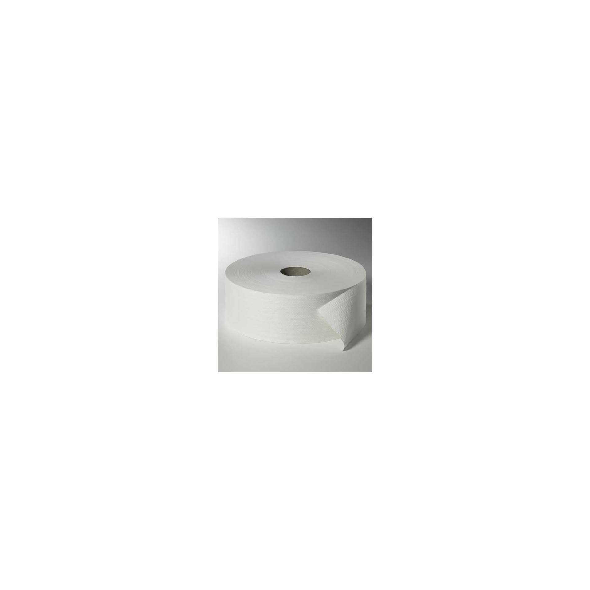 Rollen Toilettenpapier, 2-lagiges Tissue Ø 26,5 cm · 420 m x 10 cm weiss "Maxi Rollen" Großrolle