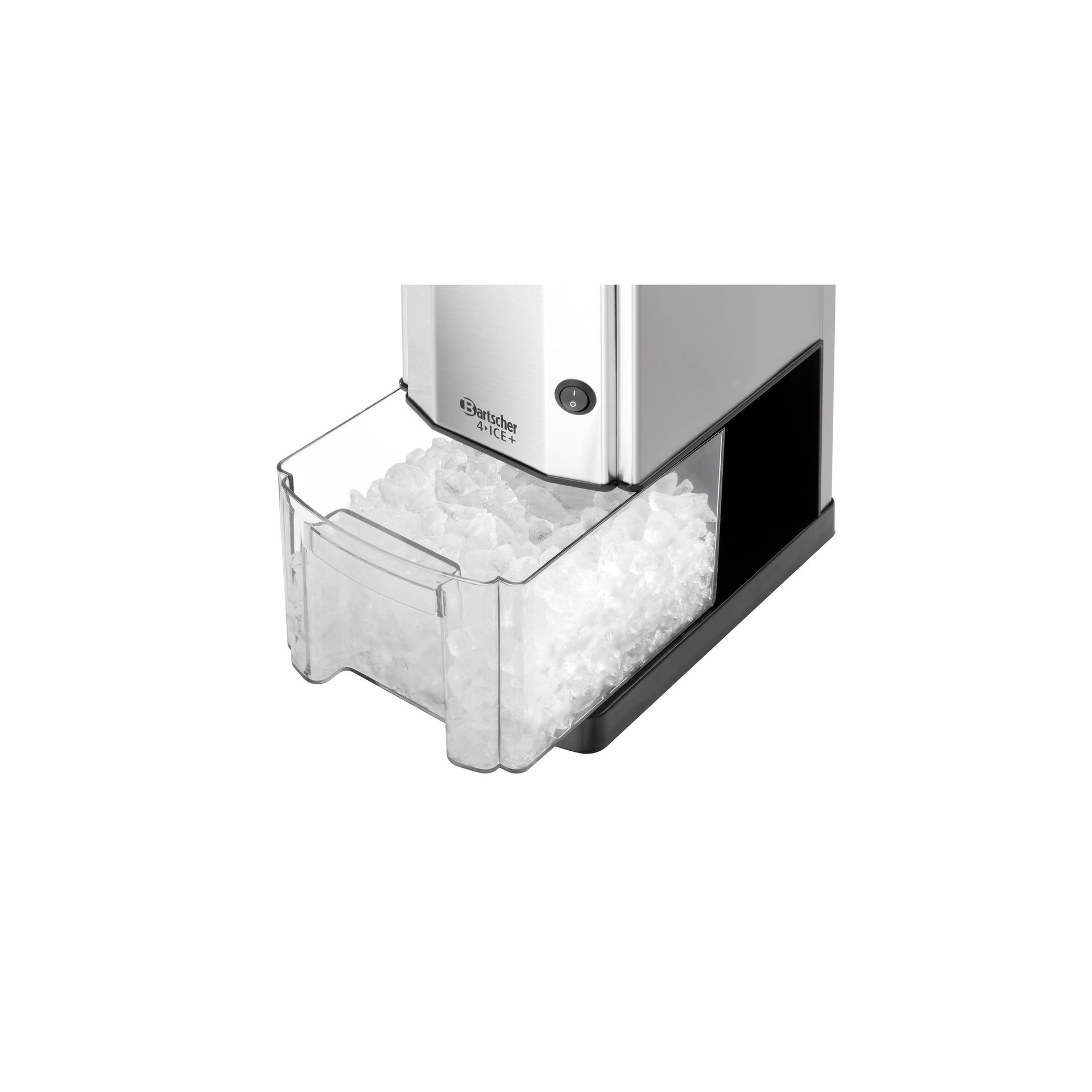 Eiscrusher 4ICE+ 172 x 250 x 460 mm silber/schwarz