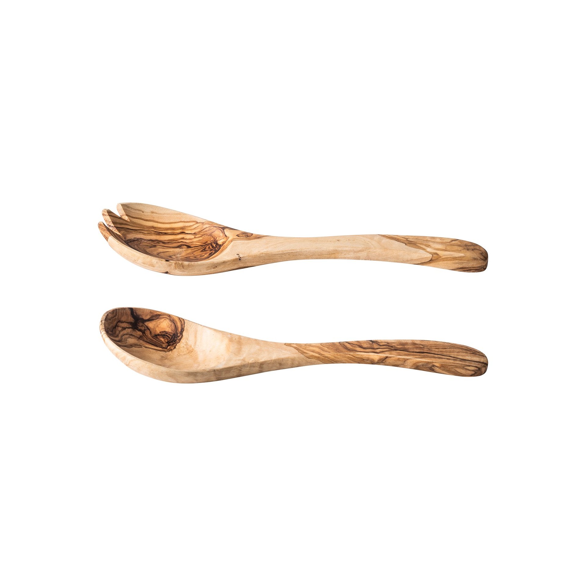 Salatbesteck Set PURE OLIVE, 27 cm, 2-teilig, Olivenholz Salatbesteck Set PURE OLIVE, 27 cm, 2-teilig, Olivenholz