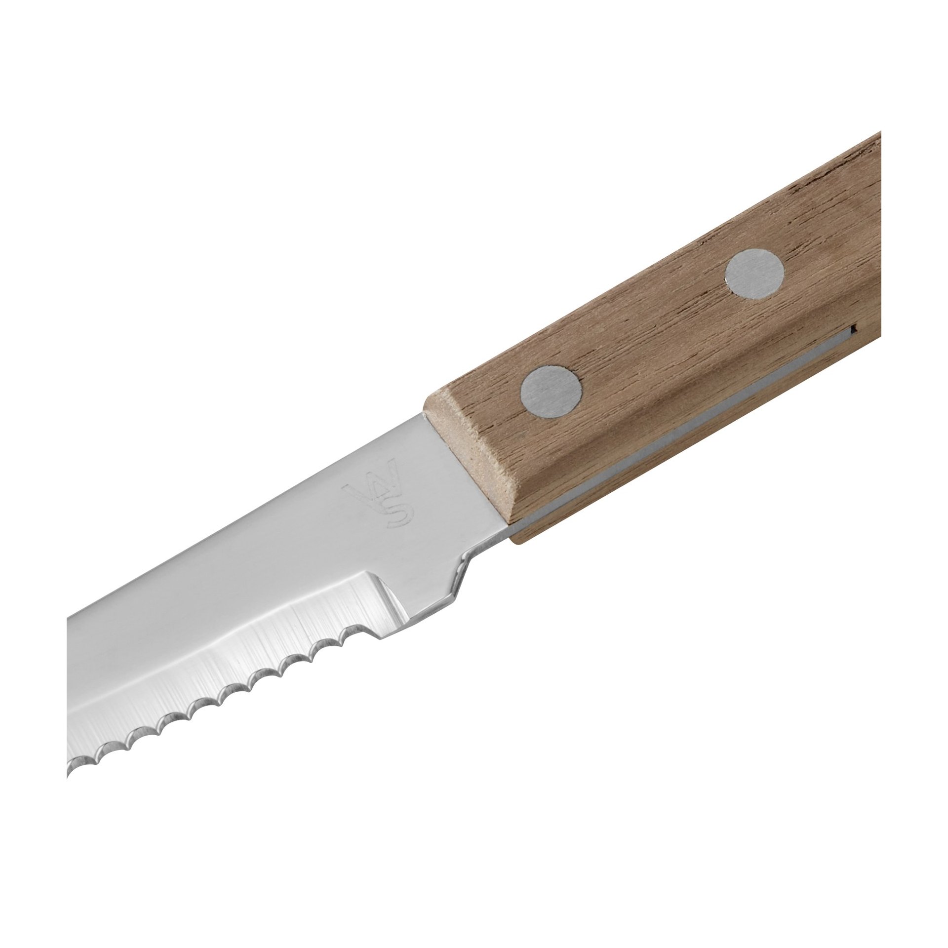 Steakmesser Set, mit Walnussholzgriff, 21 cm