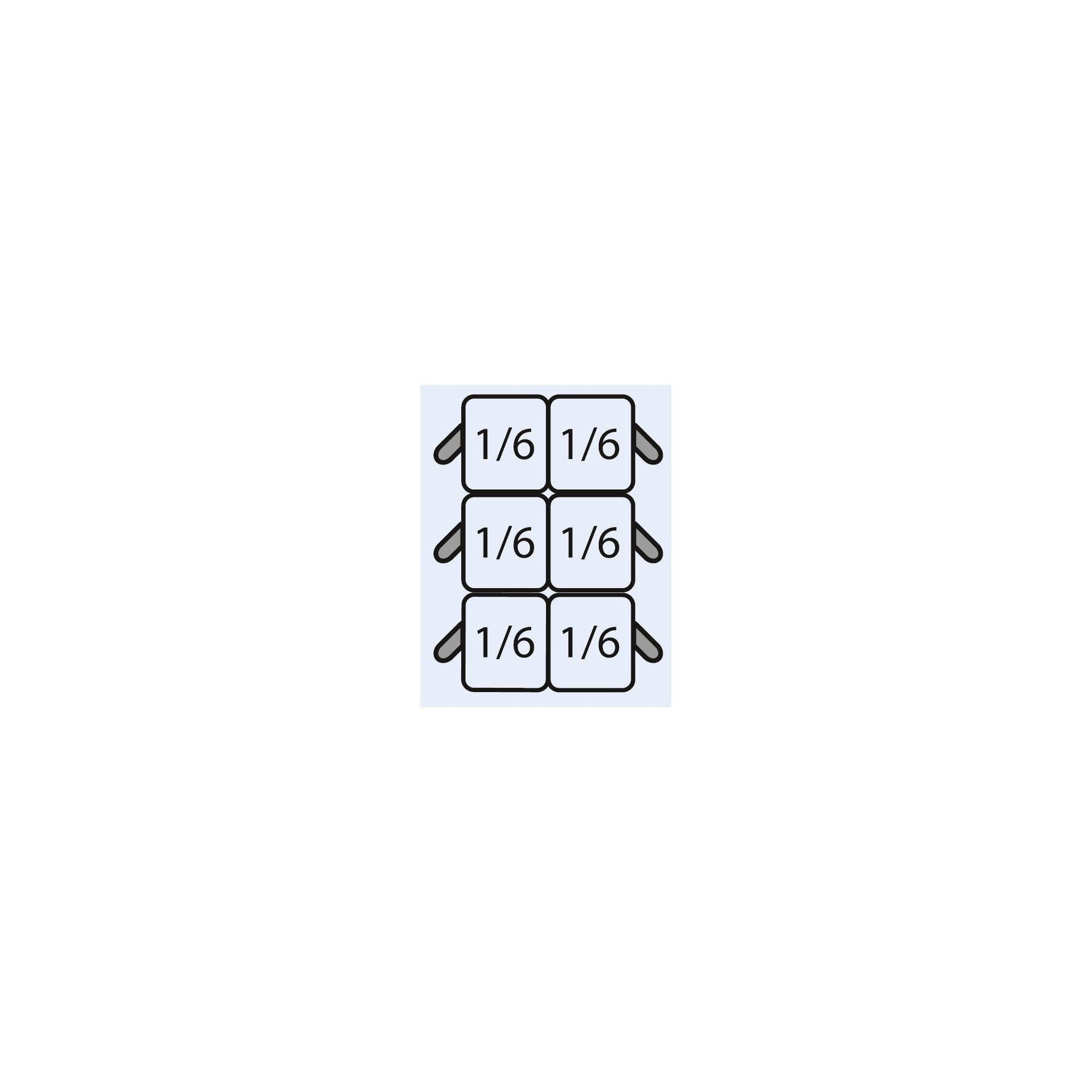 Nudelkorbset 6 x 1/6