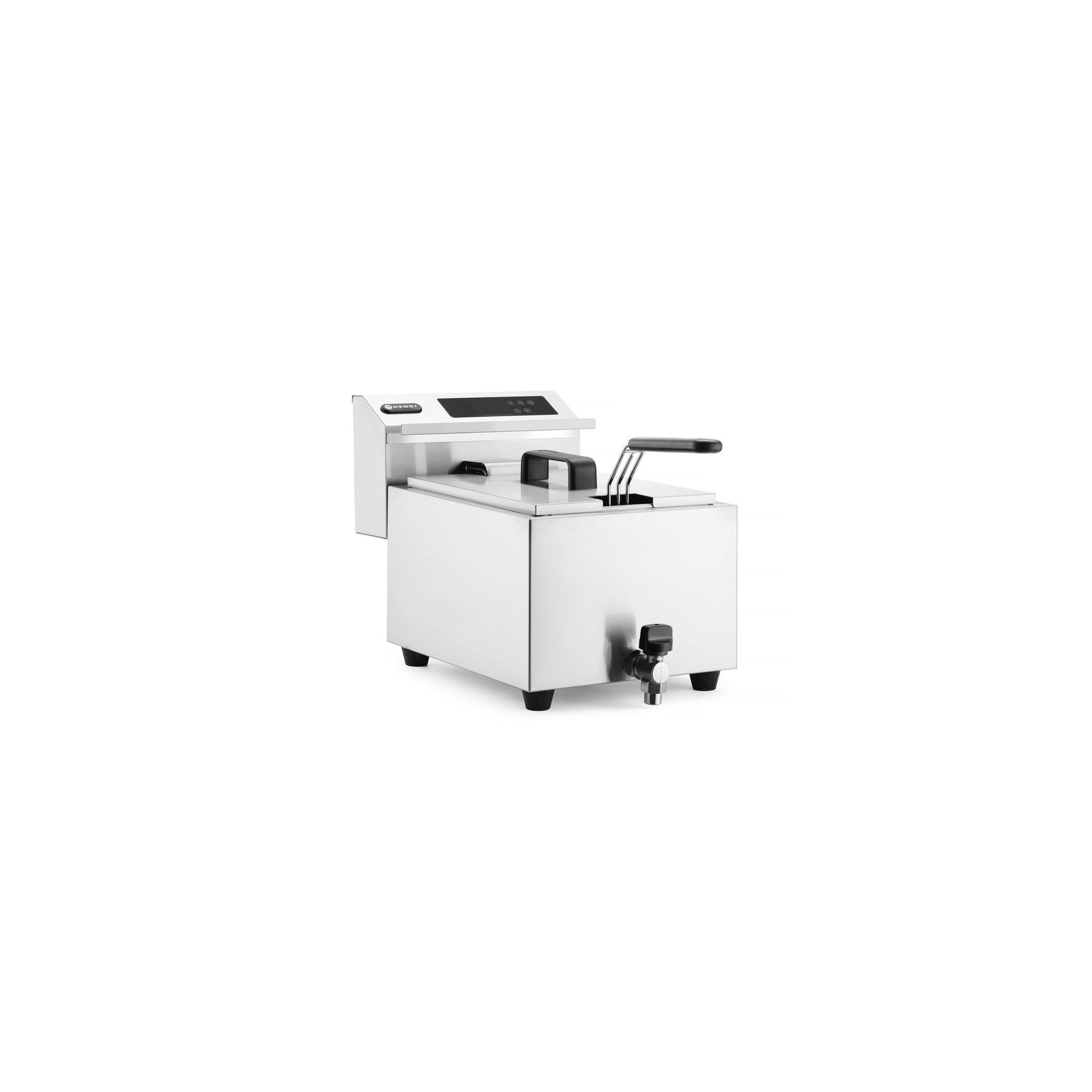 Friteuse Profi Line digital - mit Ablasshahn - 8 l, Profi Line, 8L, 230V/3500W, 305x515x(H)345mm