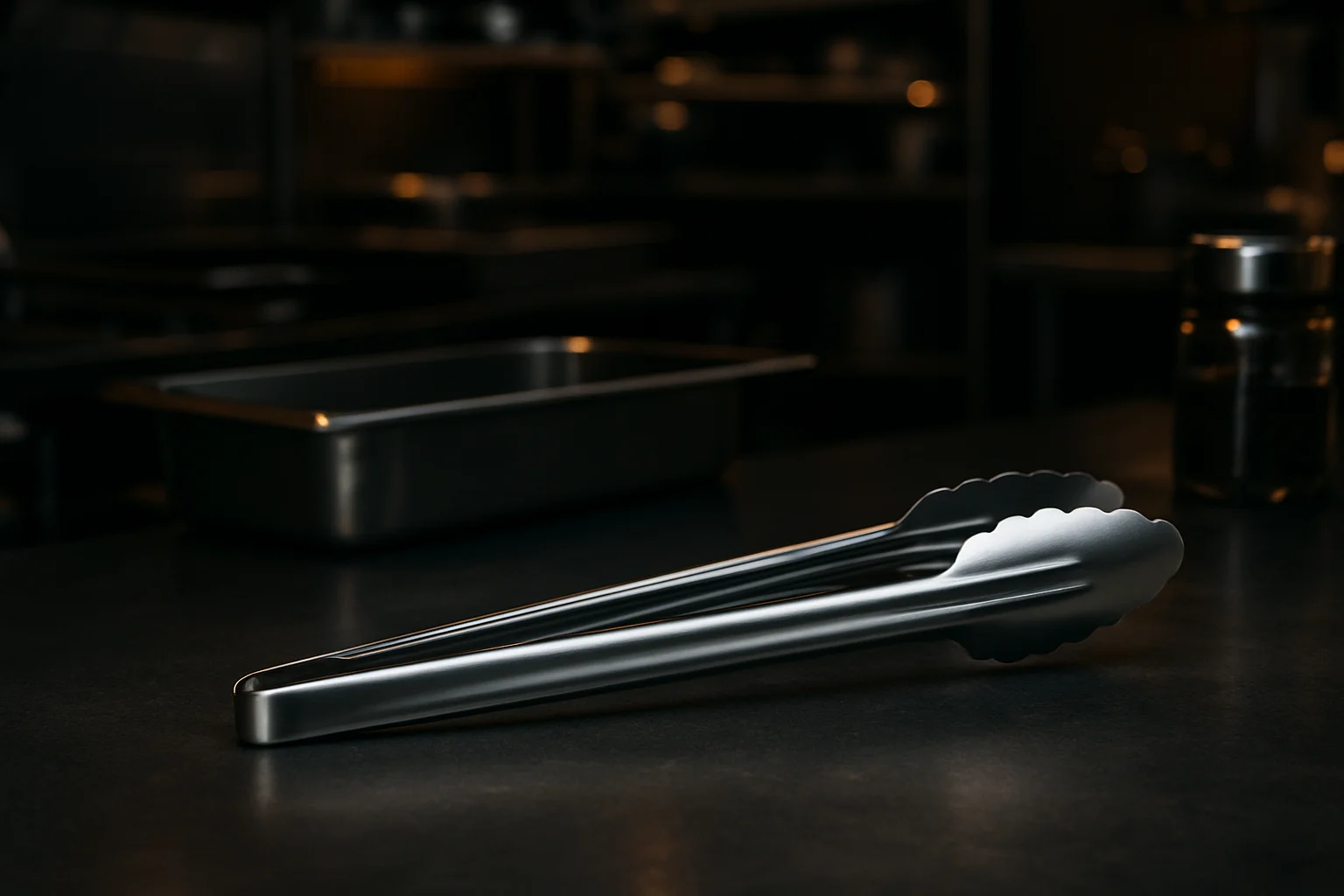 Universalzange vielseitig einsetzbar in Gastronomieküche