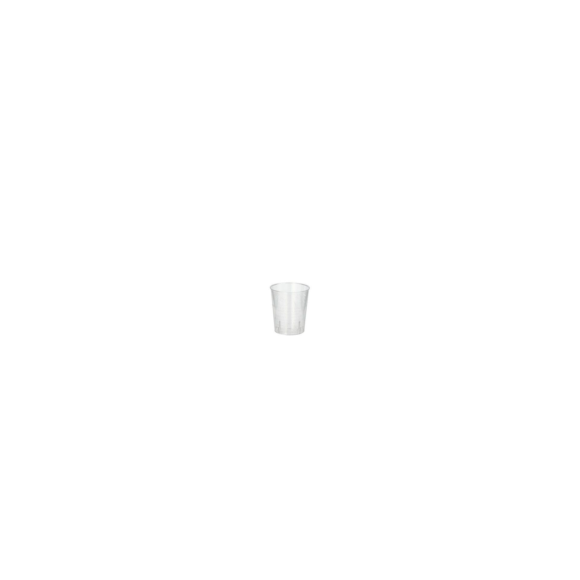 Gläser für Schnaps, PS 2 cl Ø 3,7 cm · 4,1 cm glasklar Gläser für Schnaps, PS 2 cl Ø 3,7 cm · 4,1 cm glasklar