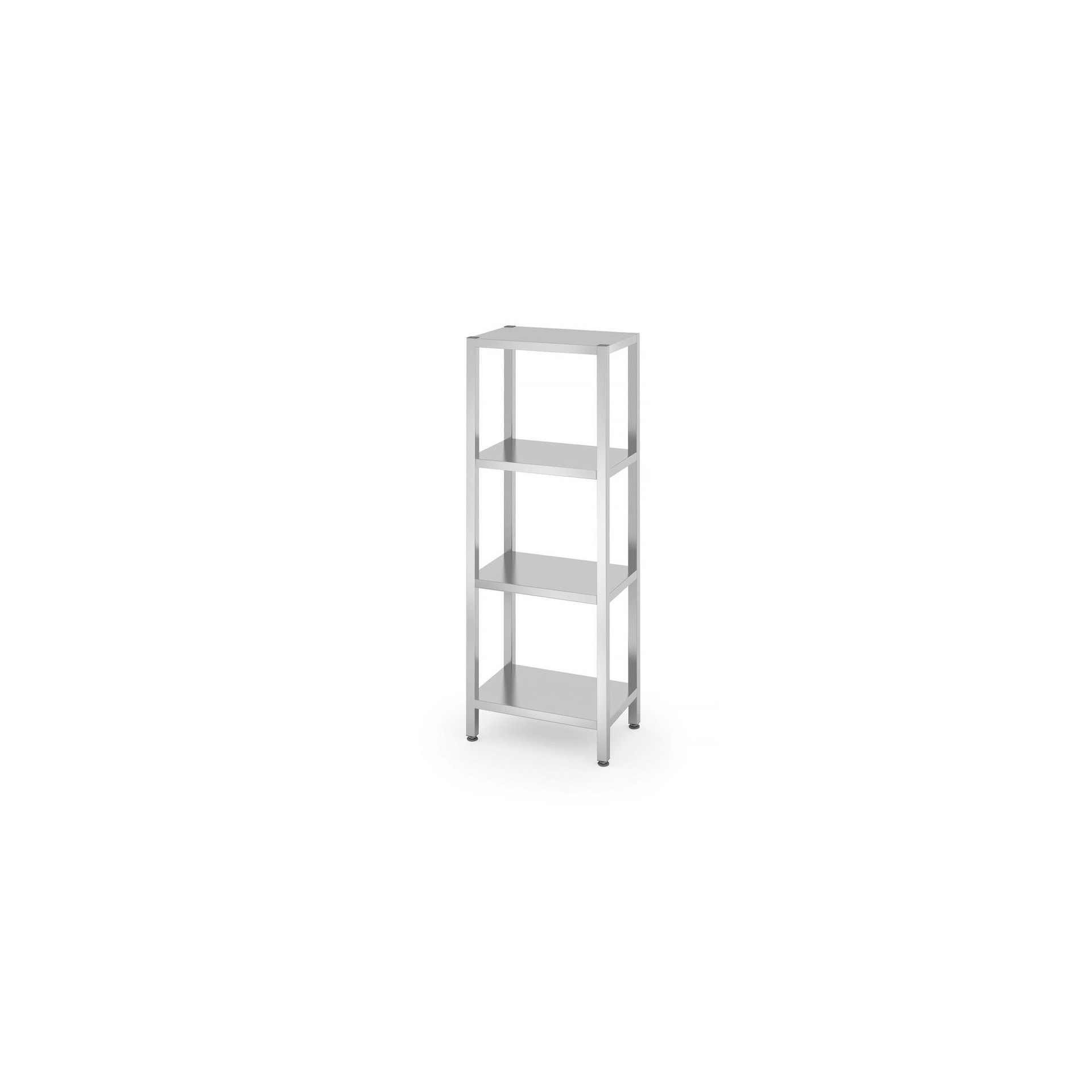Lagerregal mit 4 Regalen – verschraubt, Kitchen Line, 600x400x(H)1800mm Lagerregal mit 4 Regalen – verschraubt, Kitchen Line, 600x400x(H)1800mm