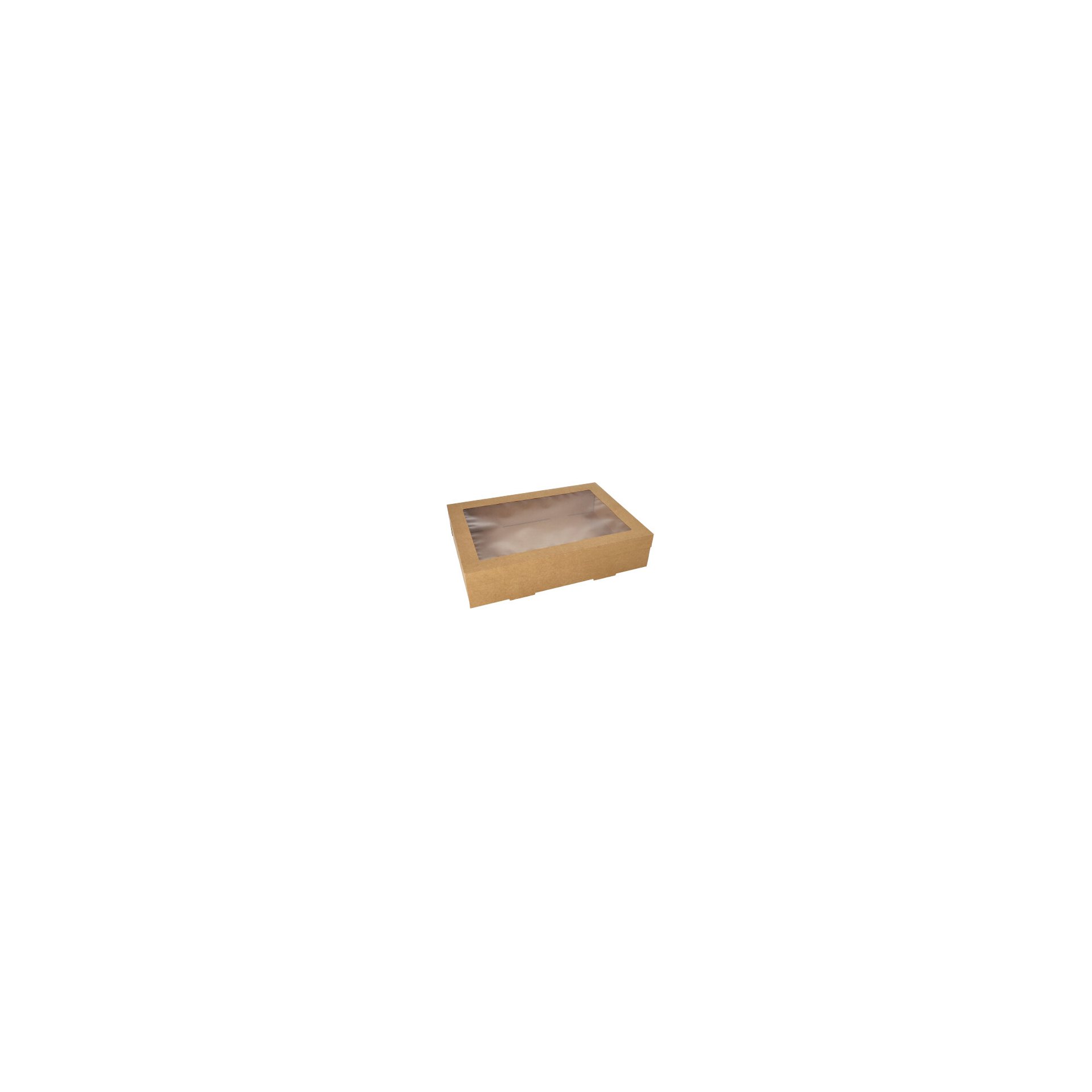 Transport- und Catering-Kartons, Pappe eckig 8 cm x 25,2 cm x 35,9 cm braun
