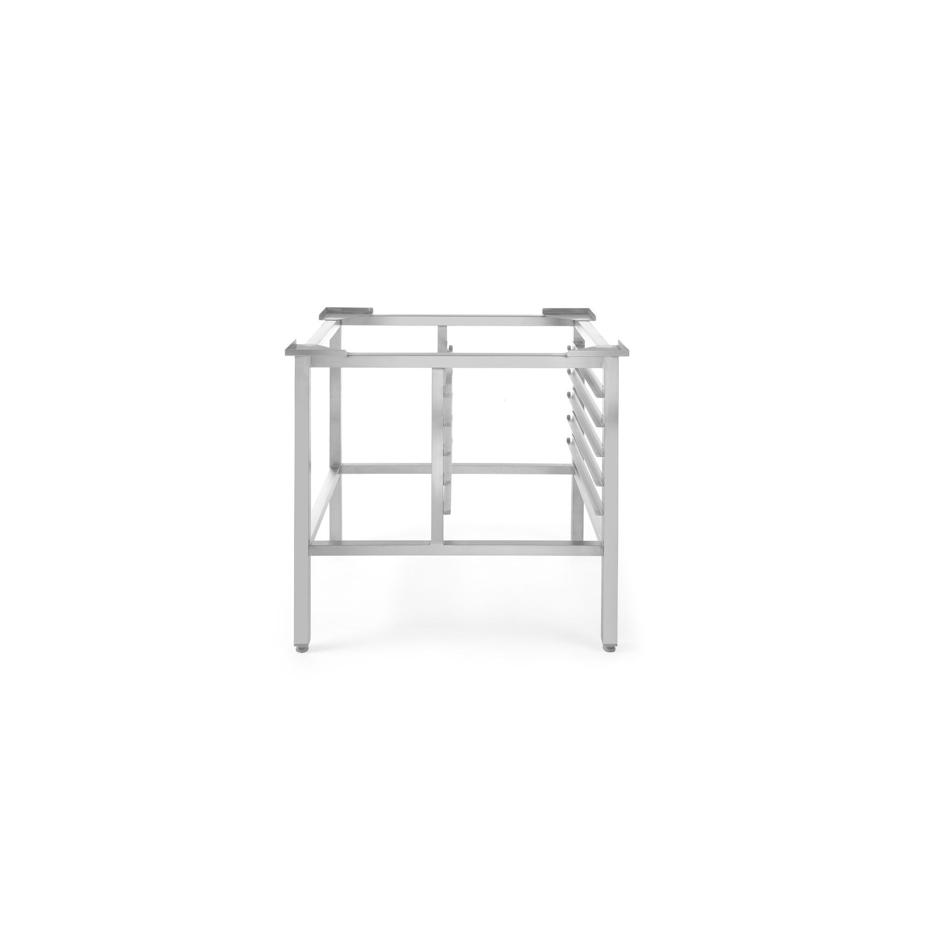 Unterbau für NANO-Öfen - 5x GN 2/3, 700x580x(H)700mm Ständer für Dampfbackofen mit Grill 4x GN 2/3, 580x390x(H)750mm