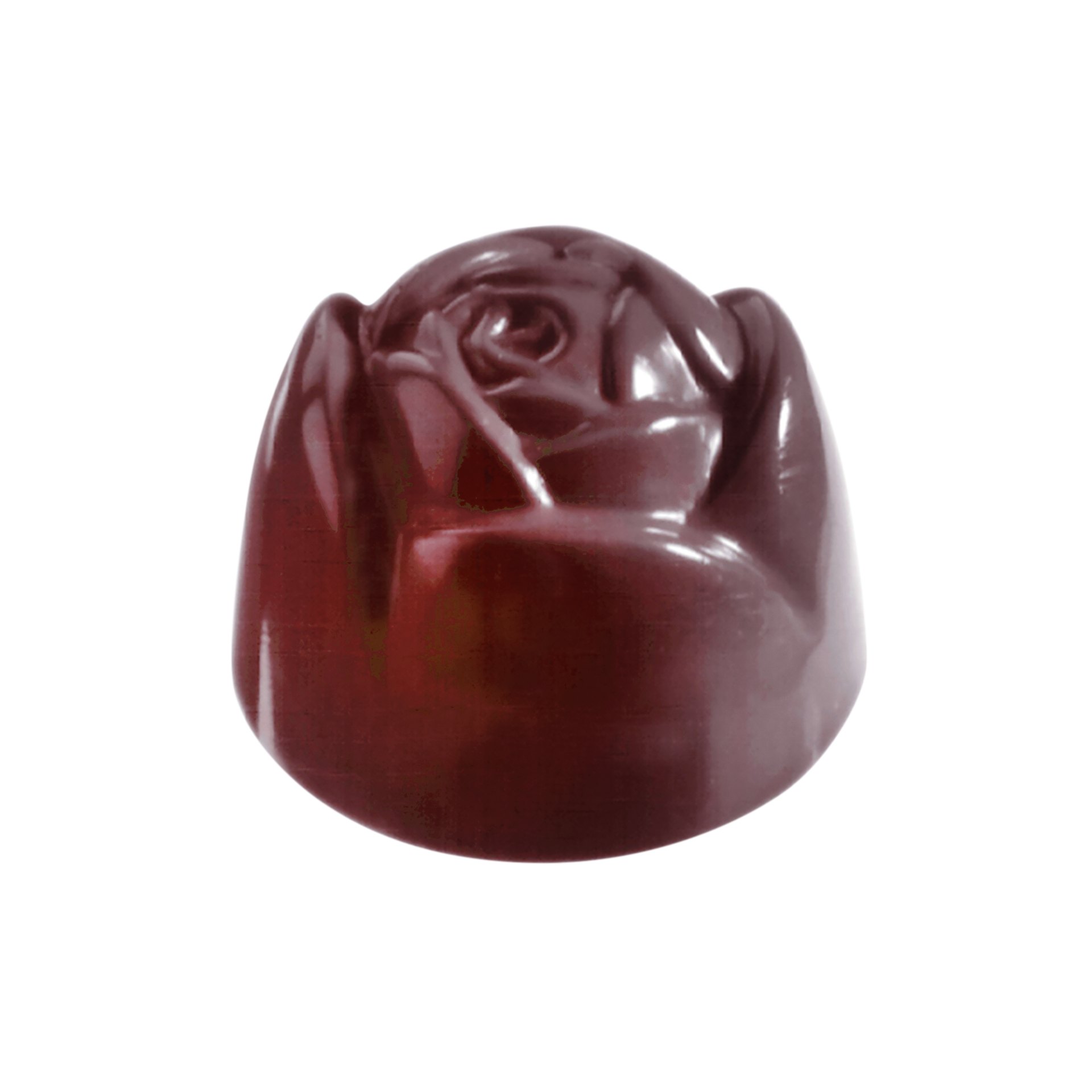 Schokoladen Form – Rose, 28 x 28 x 20 mm Schokoladen Form – Rose, 28 x 28 x 20 mm