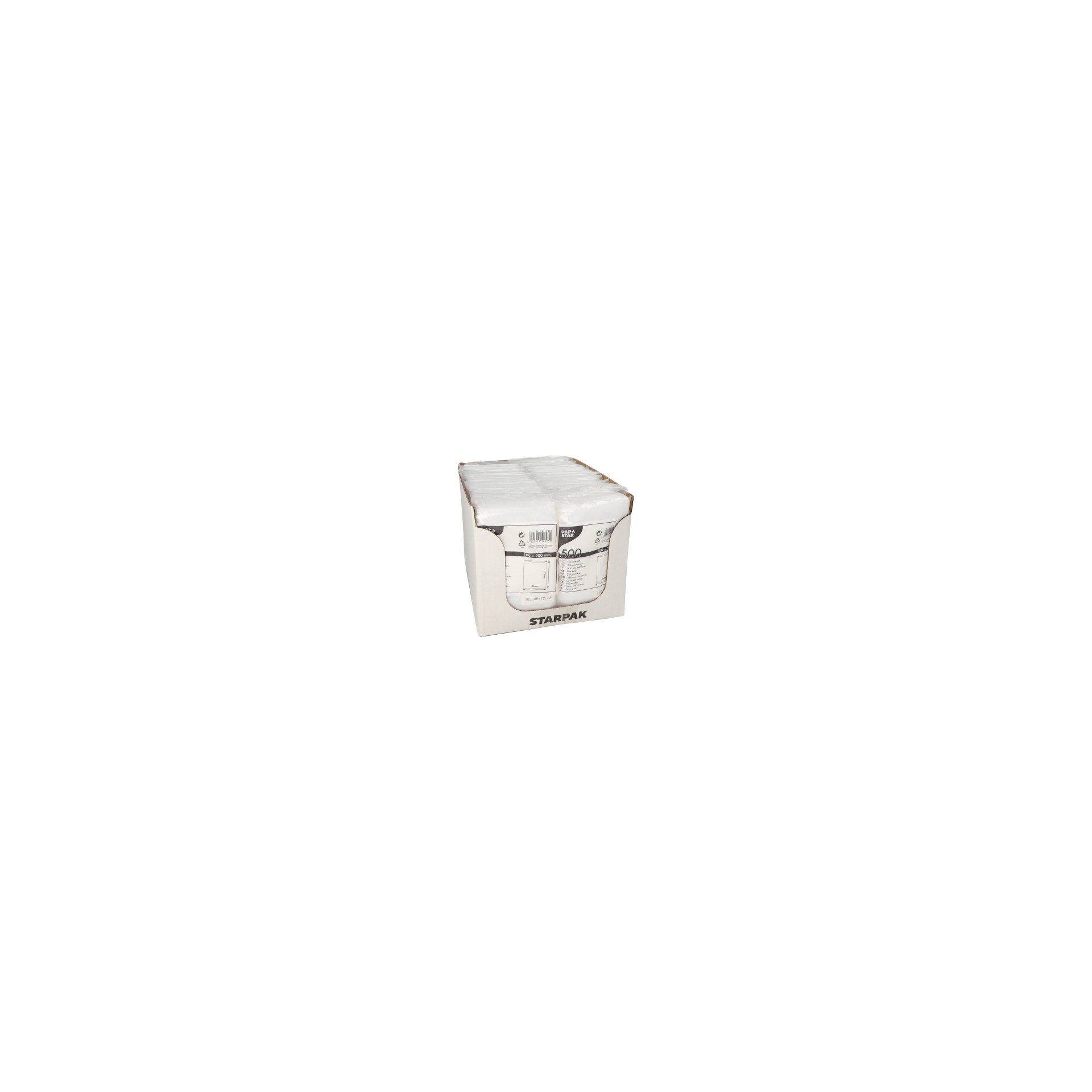 Flachbeutel, LDPE 20 cm x 10 cm transparent