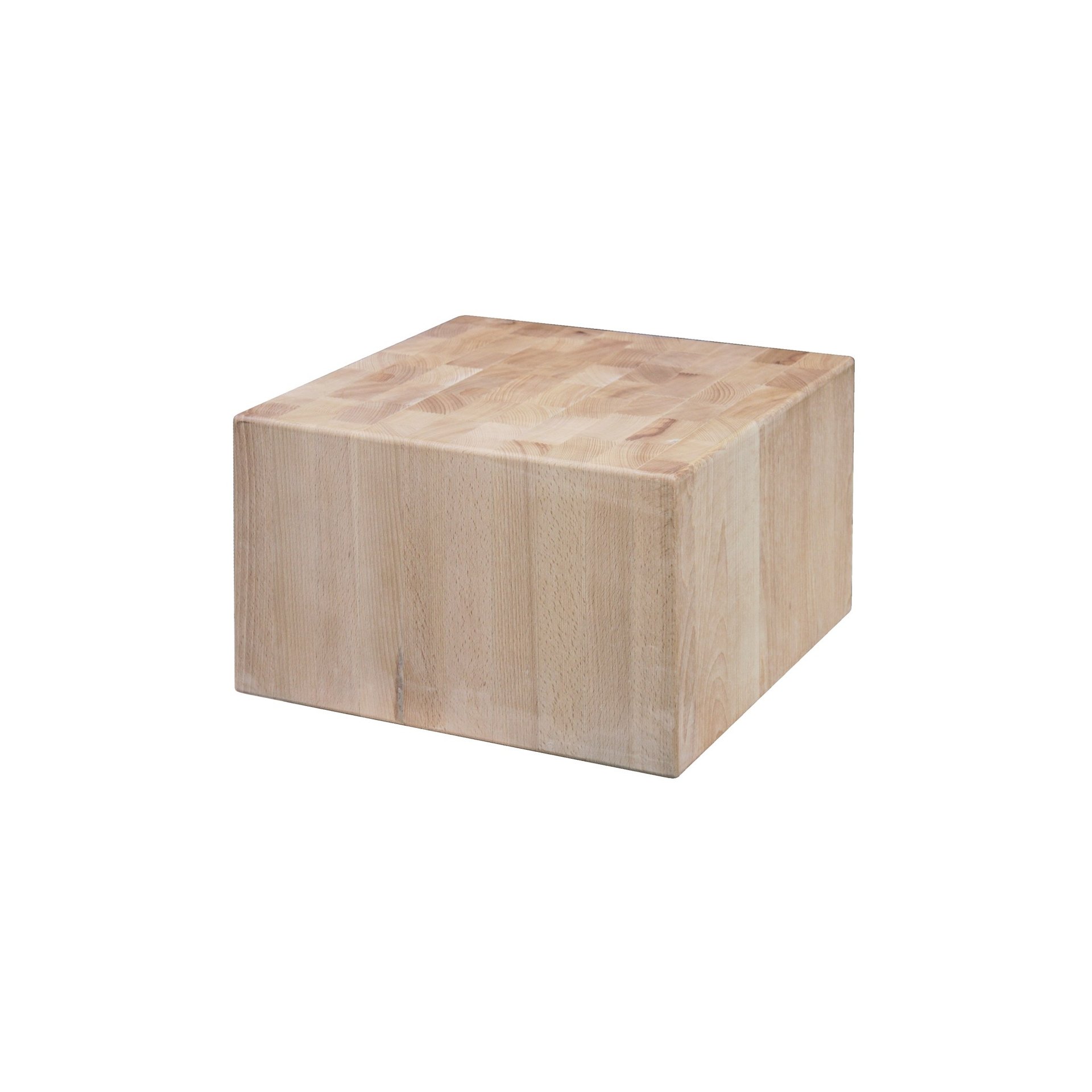 Hackblock aus Holz 30 cm Hackblock aus Holz 50 cm