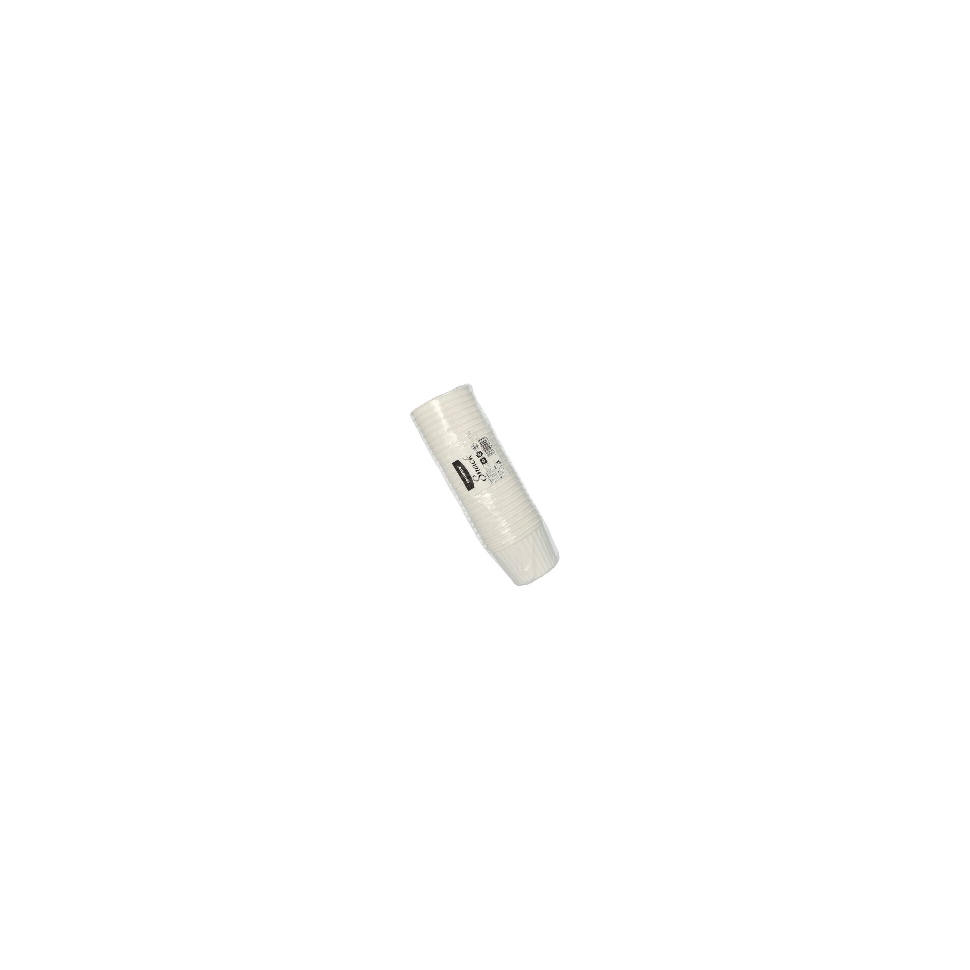 Mehrweg-Snack- und Suppenbecher PP 500 ml Ø 11,5 cm · 8,5 cm weiss