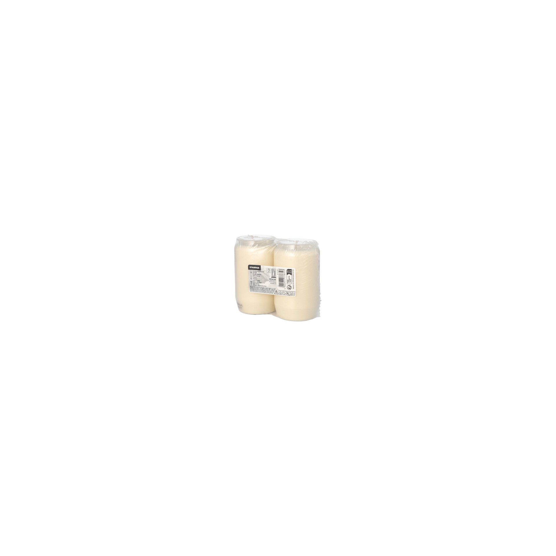 Kompositions-Öl-Lichte Ø 5,8 cm · 9,6 cm transparente Hülle
