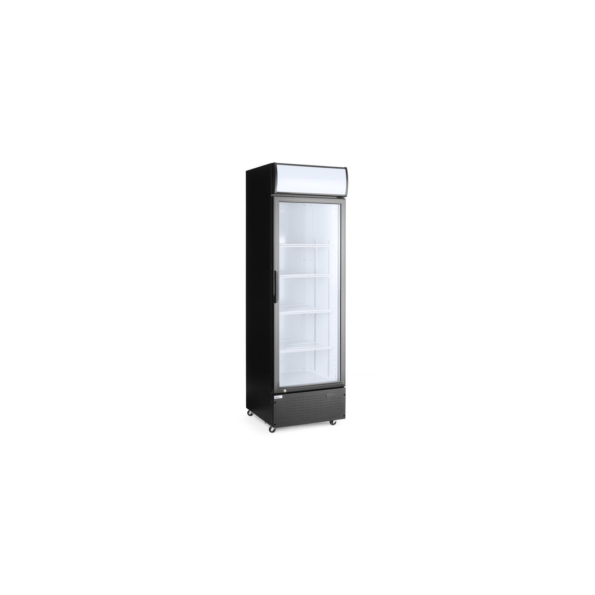 Eintüriger Kühlschrank 254L, Schwarz