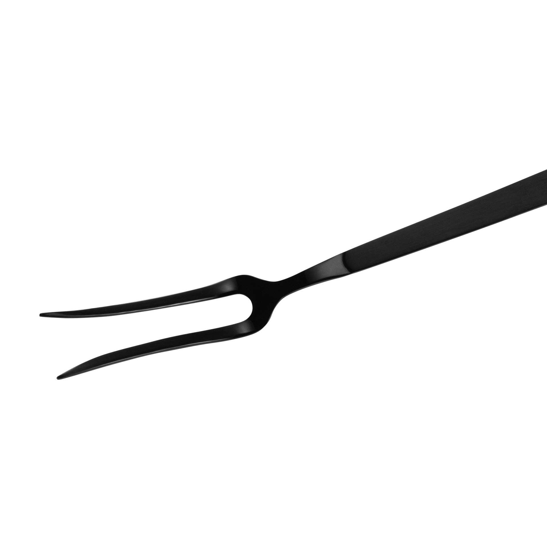 Fleischgabel KITCHEN TOOL 1887, 32 cm, mit schwarzer PVD Beschichtung, Chromnickelstahl