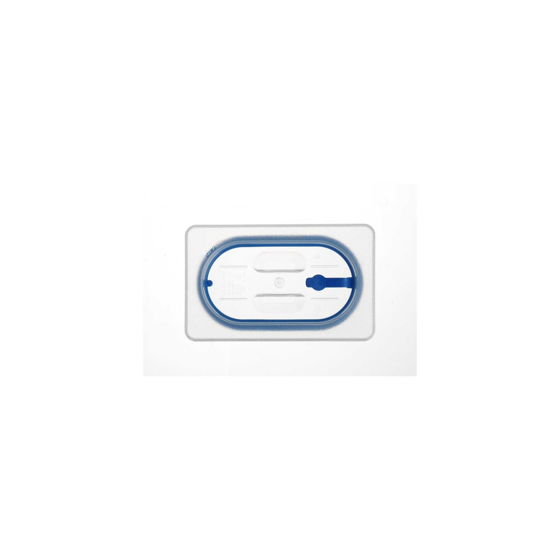 Gastronorm Deckel, luftdicht verschließbar, GN 1/9, Transparent, 176x108mm Gastronorm Deckel, luftdicht verschließbar, GN 1/9, Transparent, 176x108mm