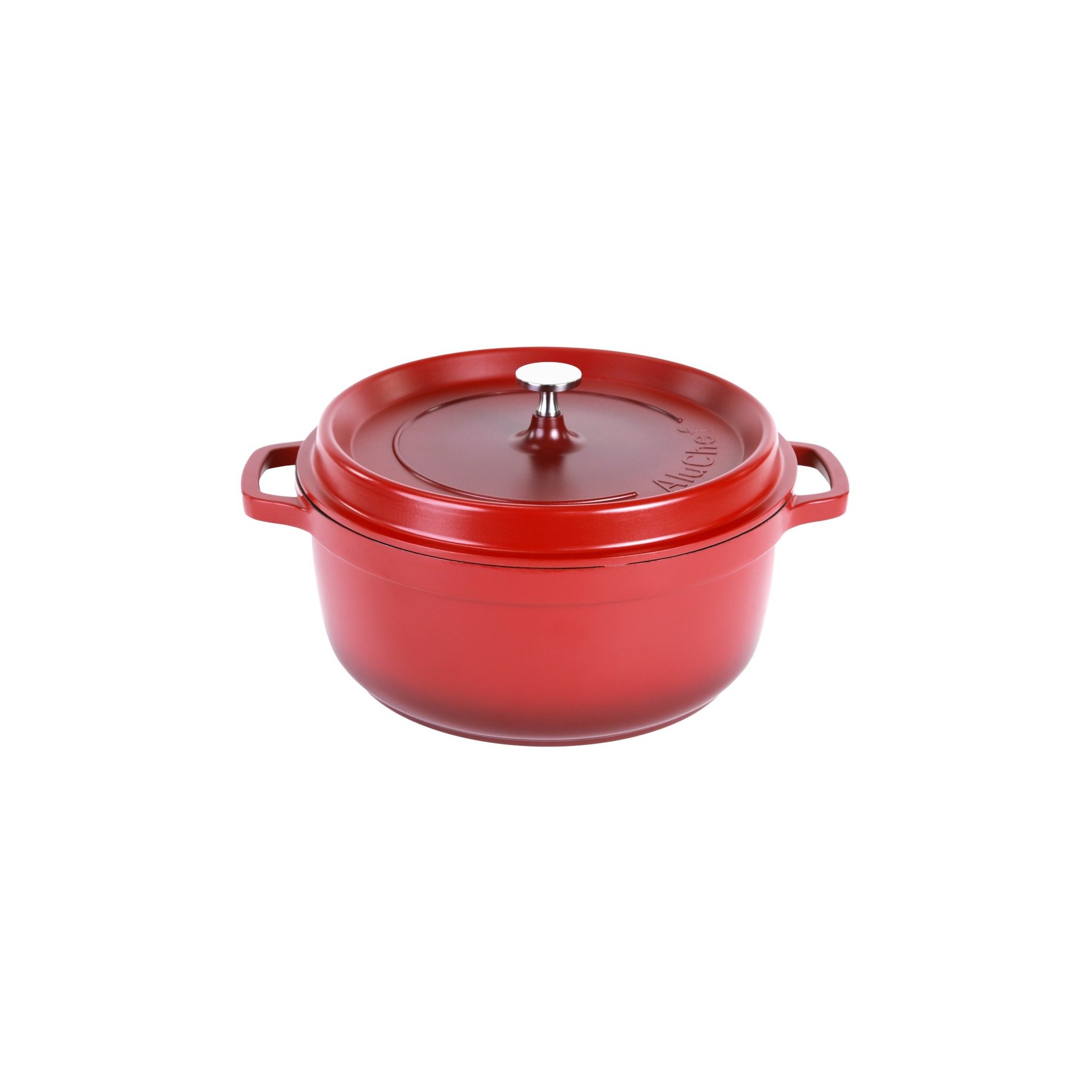 AluChef® Cocotte, rund 28 cm / rot AluChef® Cocotte, rund 28 cm / rot