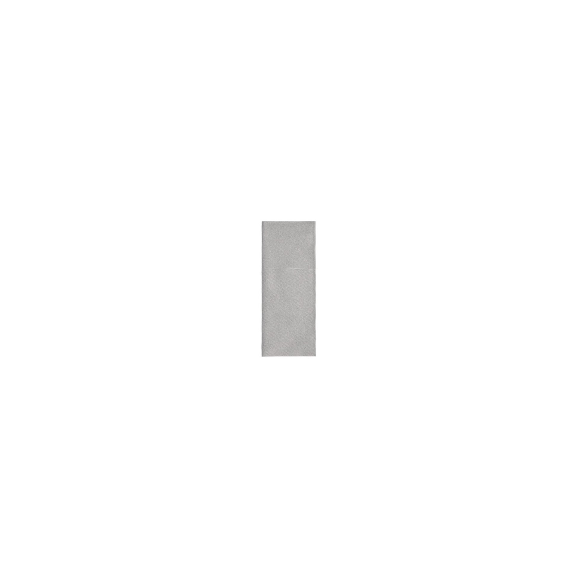 Bestecktaschen, Airlaid 40 cm x 48 cm grau "Premium" mit Besteckfalz Bestecktaschen, Airlaid 40 cm x 48 cm grau "Premium" mit Besteckfalz