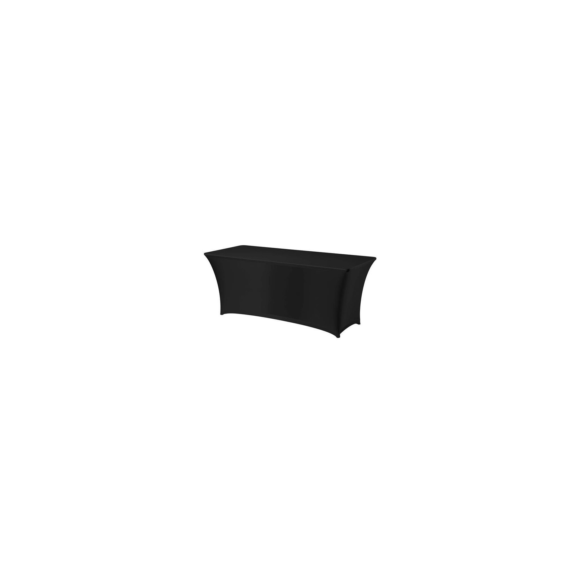 Tischhusse, rechteckig, 810934, Schwarz, 1200x760x(H)730mm Tischhusse, rechteckig, 810910 + 810897, Schwarz, 1830x760x(H)730mm