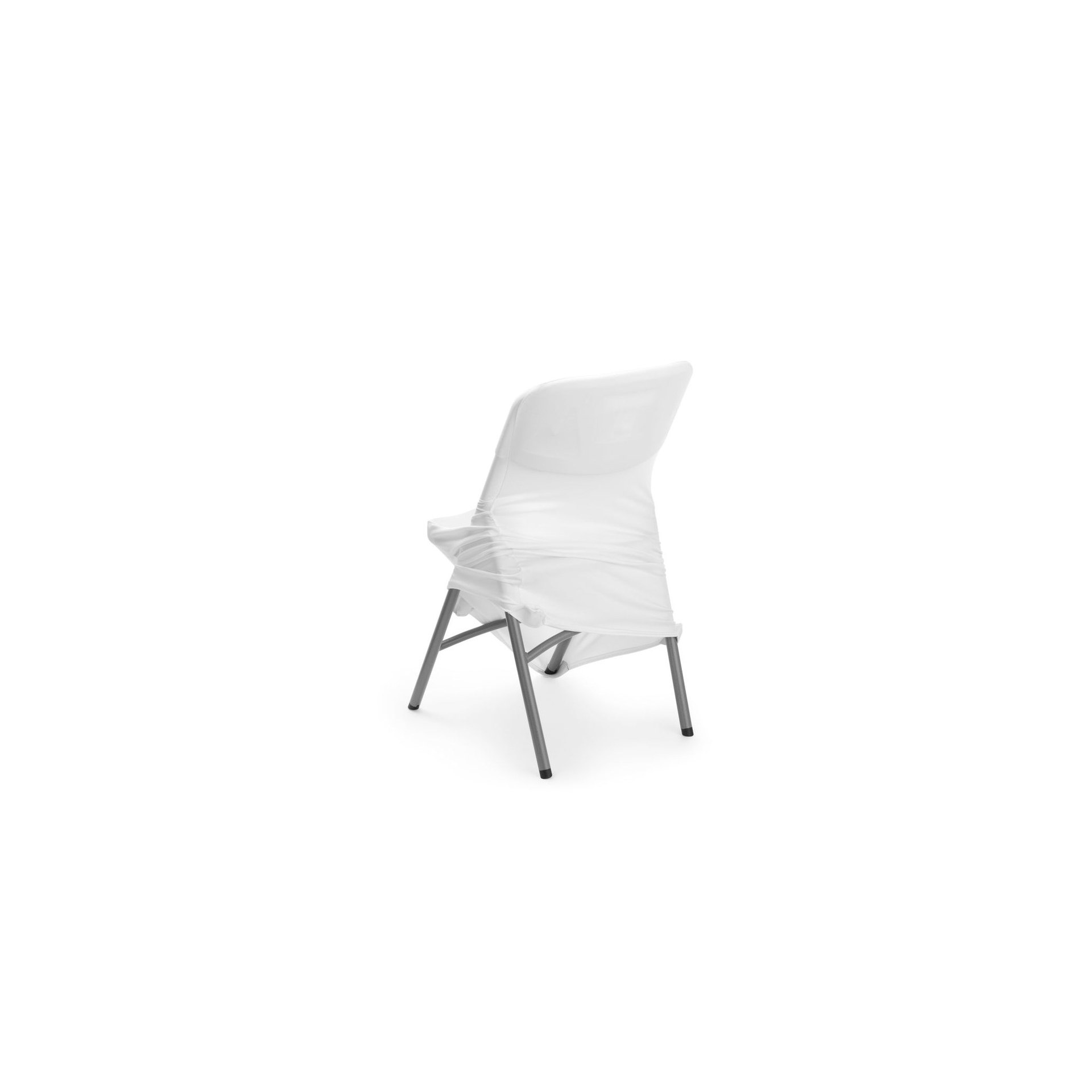 Klappstuhlbezug, 810965 & 910989, Weiß, 540x440x(H)840mm