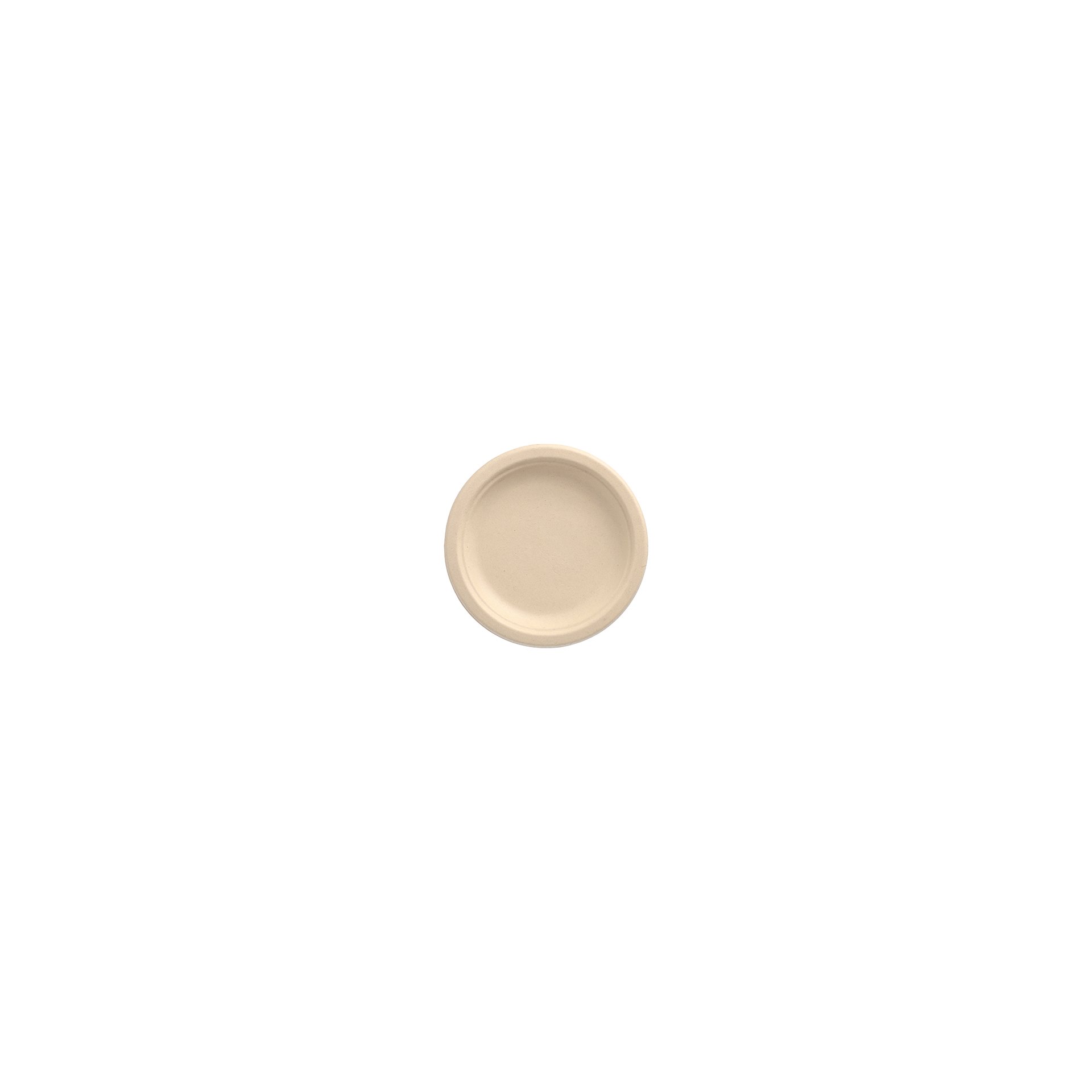 Teller, Zuckerrohr "pure" ungeteilt Ø 15 cm · 2 cm natur Teller, Zuckerrohr "pure" ungeteilt Ø 15 cm · 2 cm natur