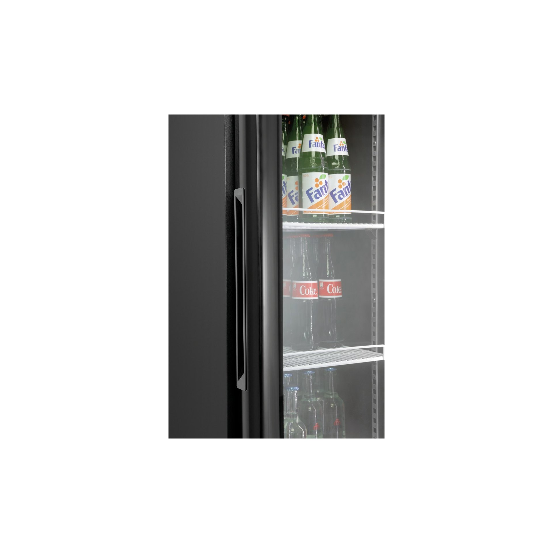 Glastürenkühlschrank 300L