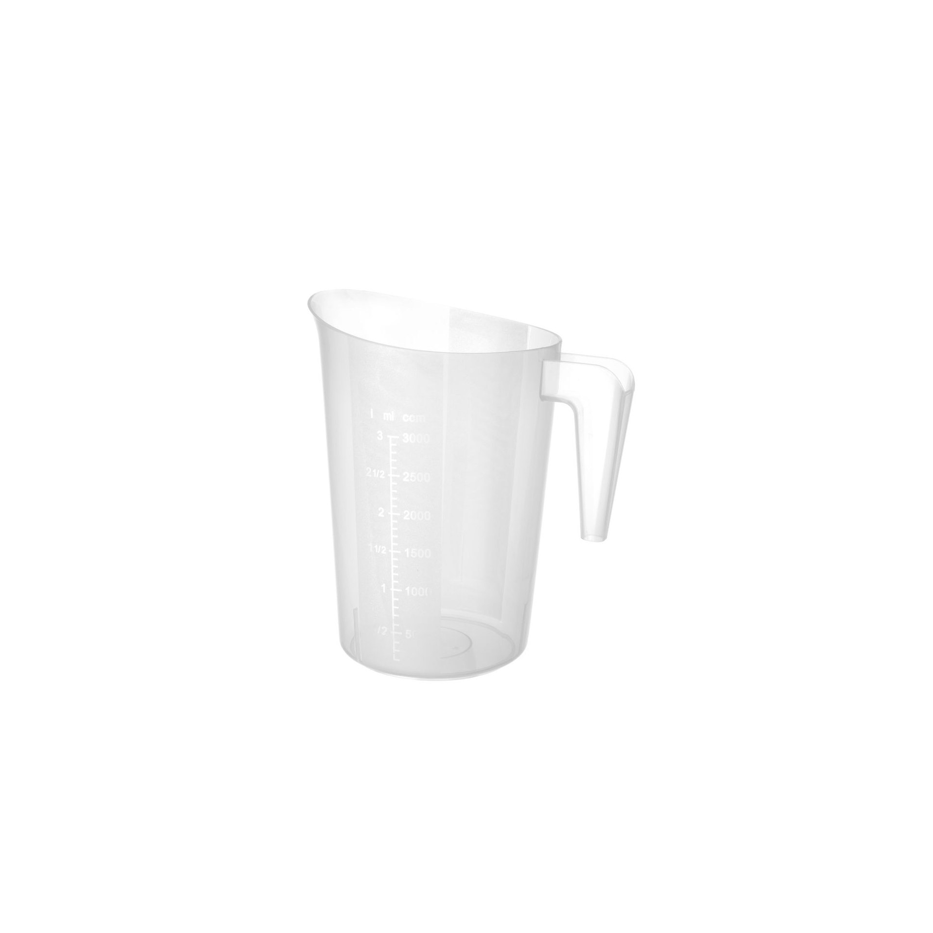 Messbecher, stapelbar, 3L, ⌀181x(H)233mm Messbecher, stapelbar, 3L, ⌀181x(H)233mm