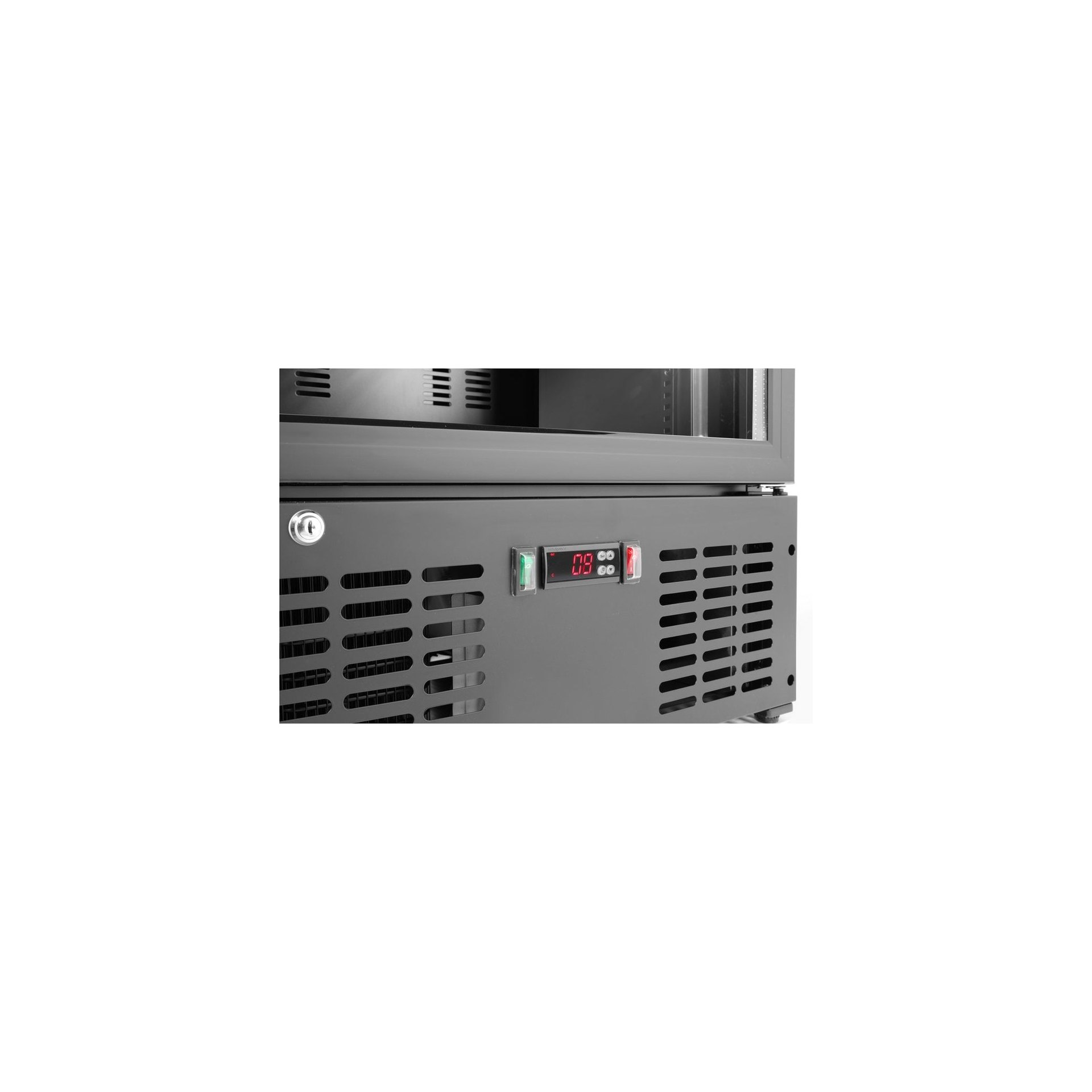Bar-Kühlschrank, 243L, Schwarz