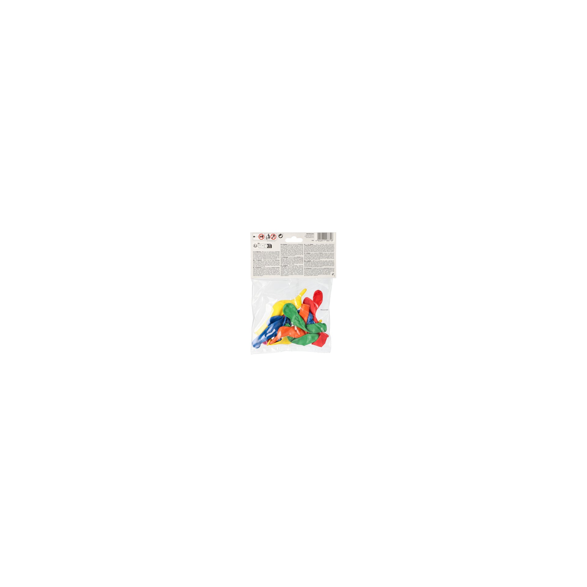 Luftballons farbig sortiert "Figures"