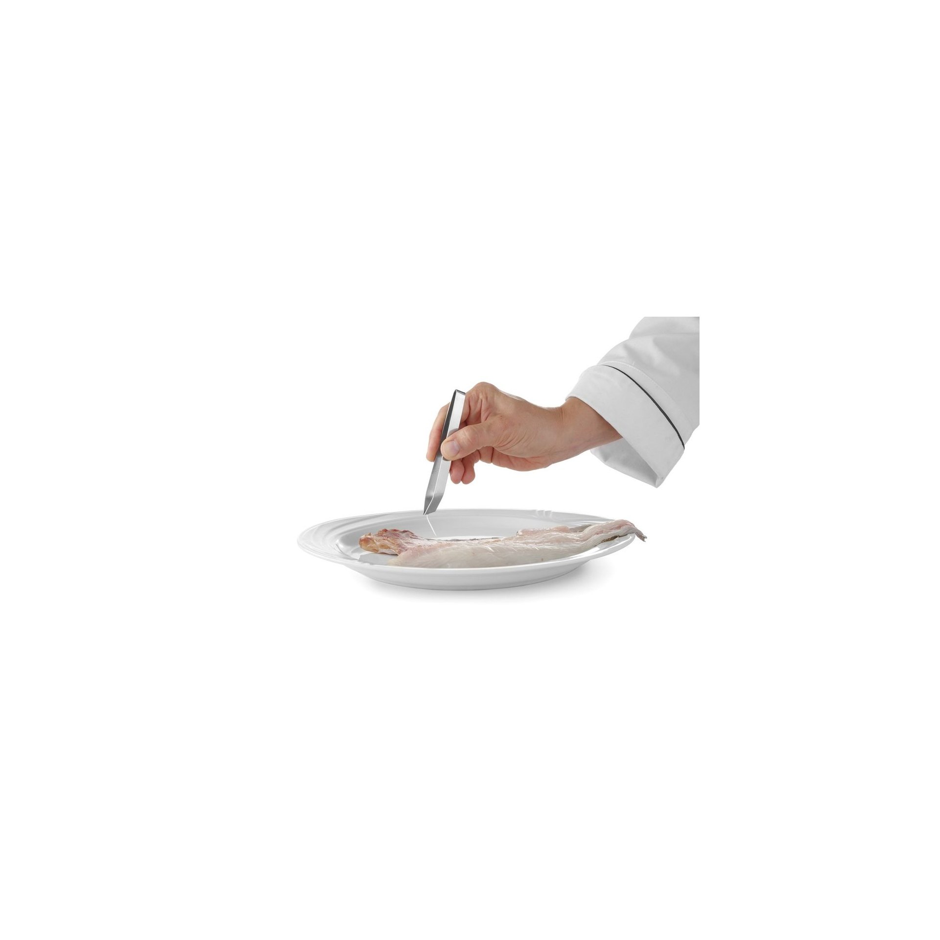 Pinzette für Fischgräten, schräger Kopf, (L)120mm Pinzette für Fischgräten, schräger Kopf, (L)120mm