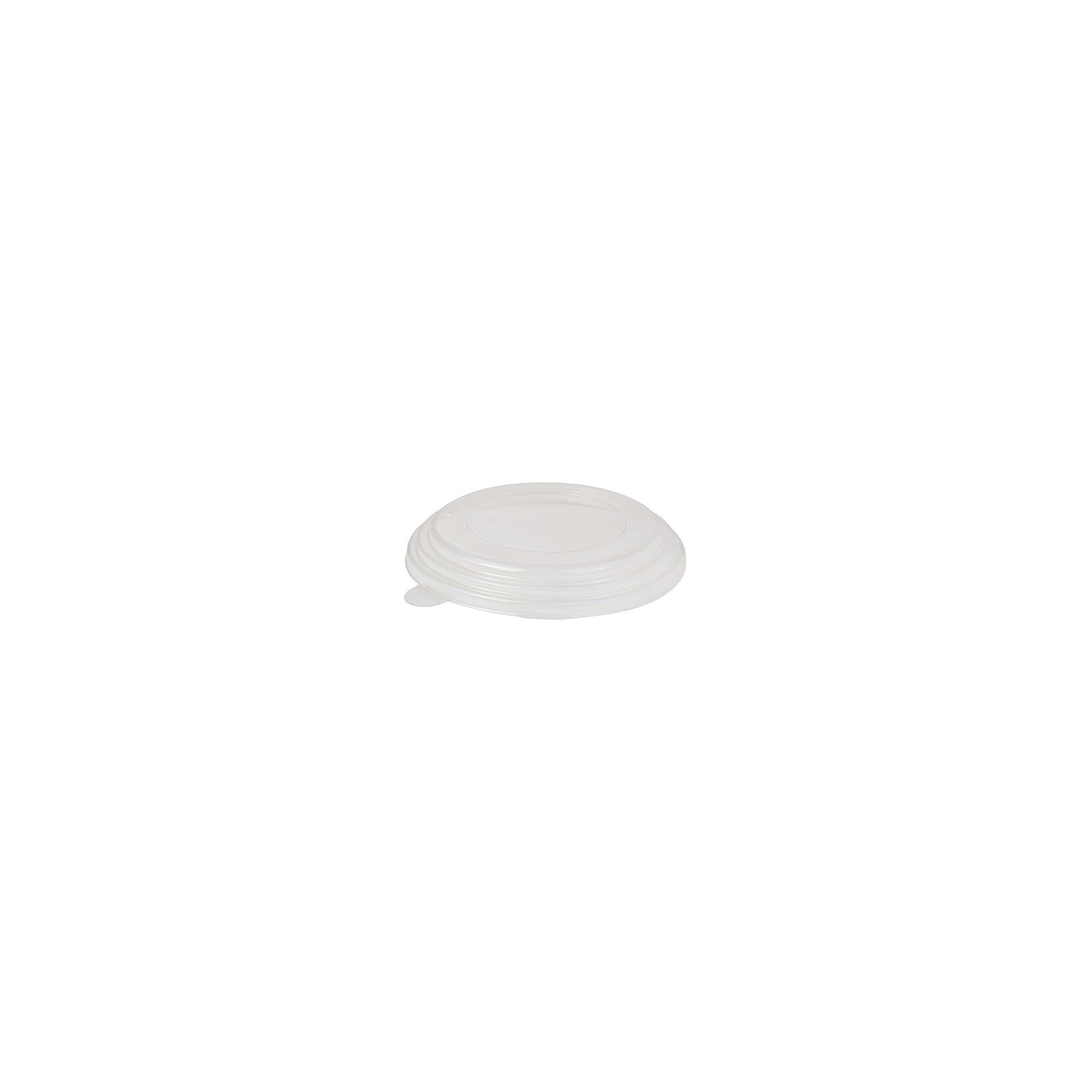 Deckel für Salatschalen, PS "To Go" rund Ø 15 cm · 2 cm klar