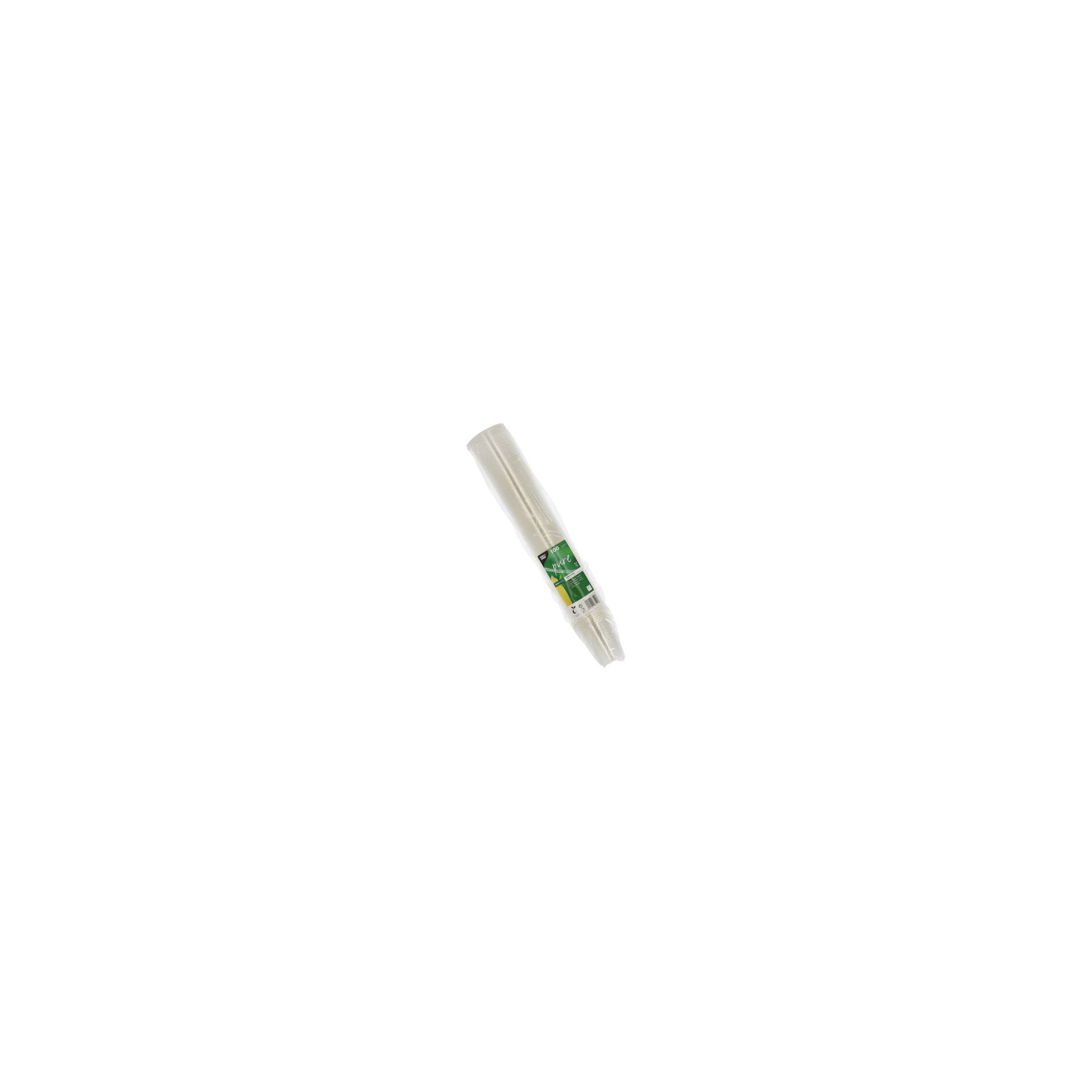 Kaltgetränkebecher, PLA "pure" 0,15 l Ø 7,08 cm · 7,29 cm glasklar
