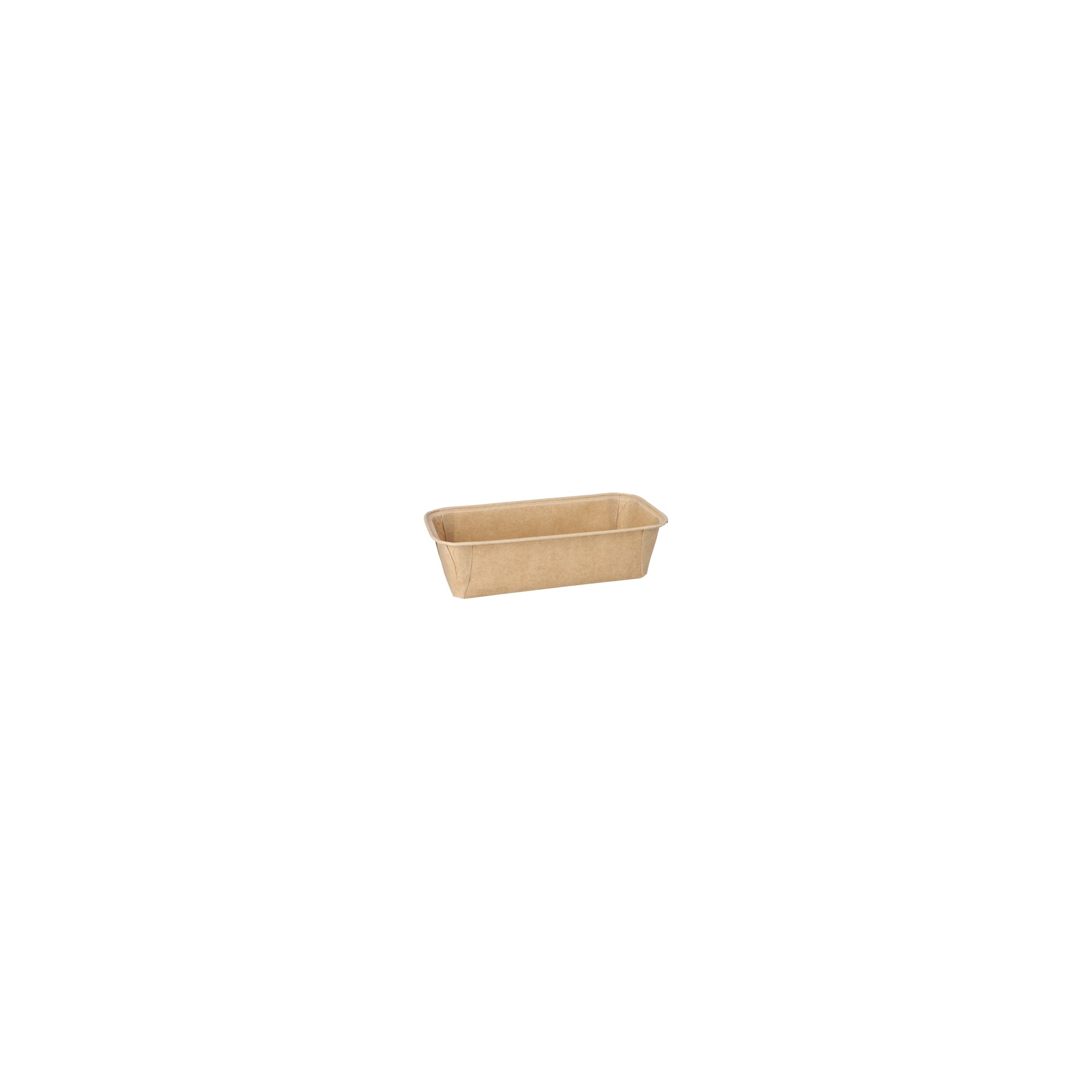 Backformen eckig 1033 ml 6,1 cm x 10,8 cm x 23 cm braun