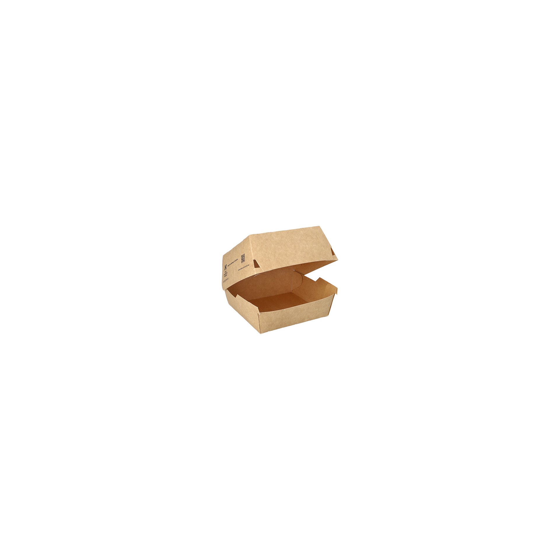 Burgerboxen, Pappe "NOTPLA" 7,8 cm x 11,5 cm x 11 cm braun Burgerboxen, Pappe "NOTPLA" 7,8 cm x 11,5 cm x 11 cm braun