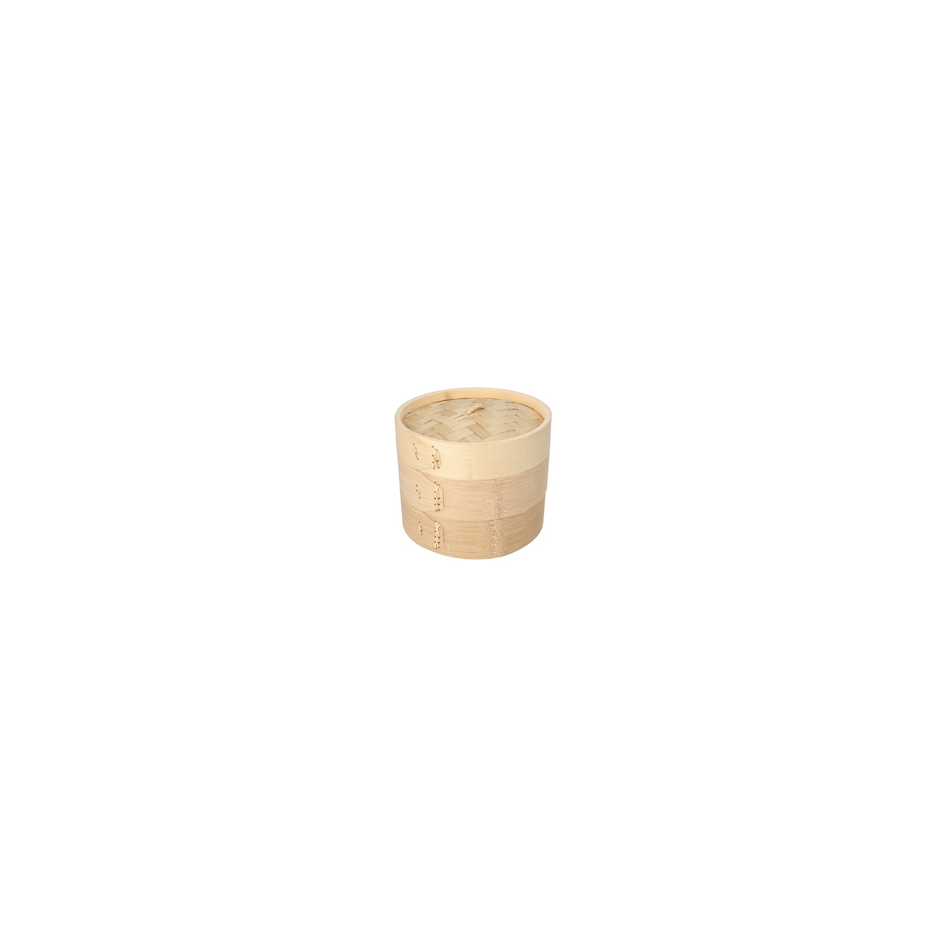 Dampfgarer Bambus "ASIA" Ø 18 cm · 13,5 cm 3-teilig