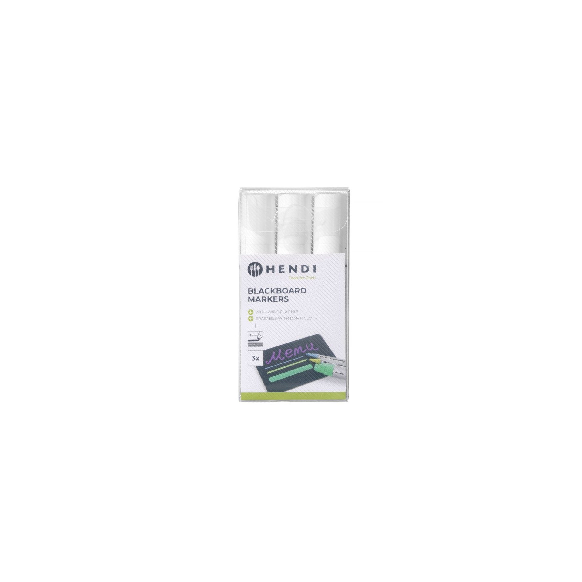 Kreidemarker 15 mm, 3x weiß
